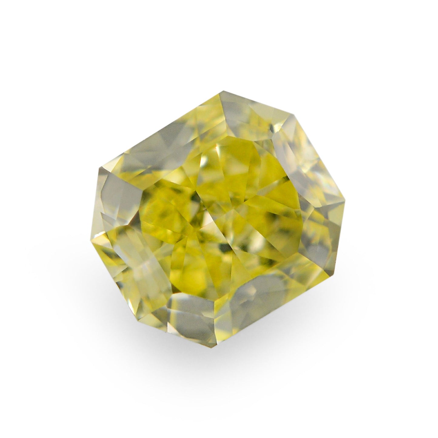 0,41 Karat Fancy Intense Yellow Radiant VS1 GIA