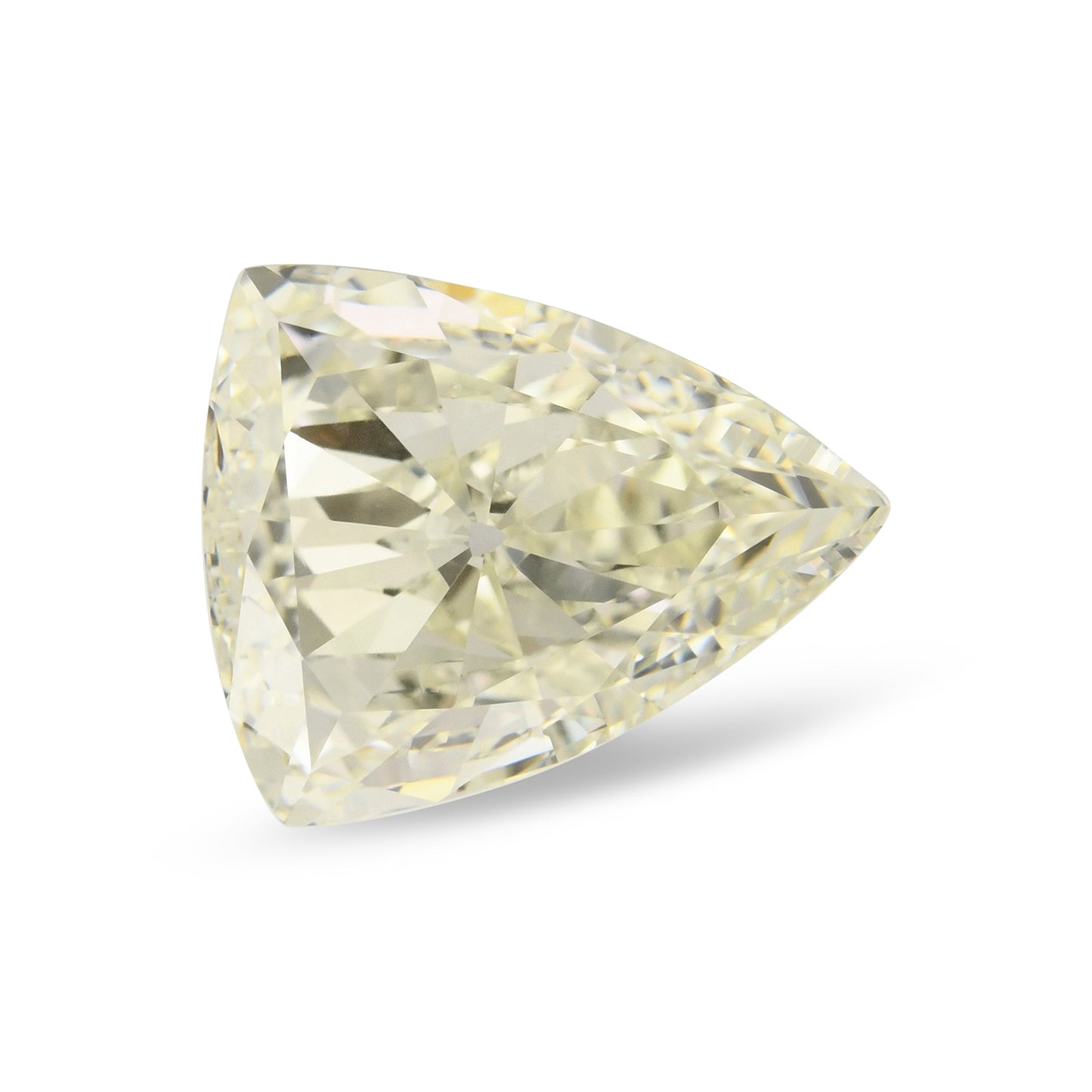 2,00 Karat Diamant in der Farbe K, dreieckig, VS1 GIA