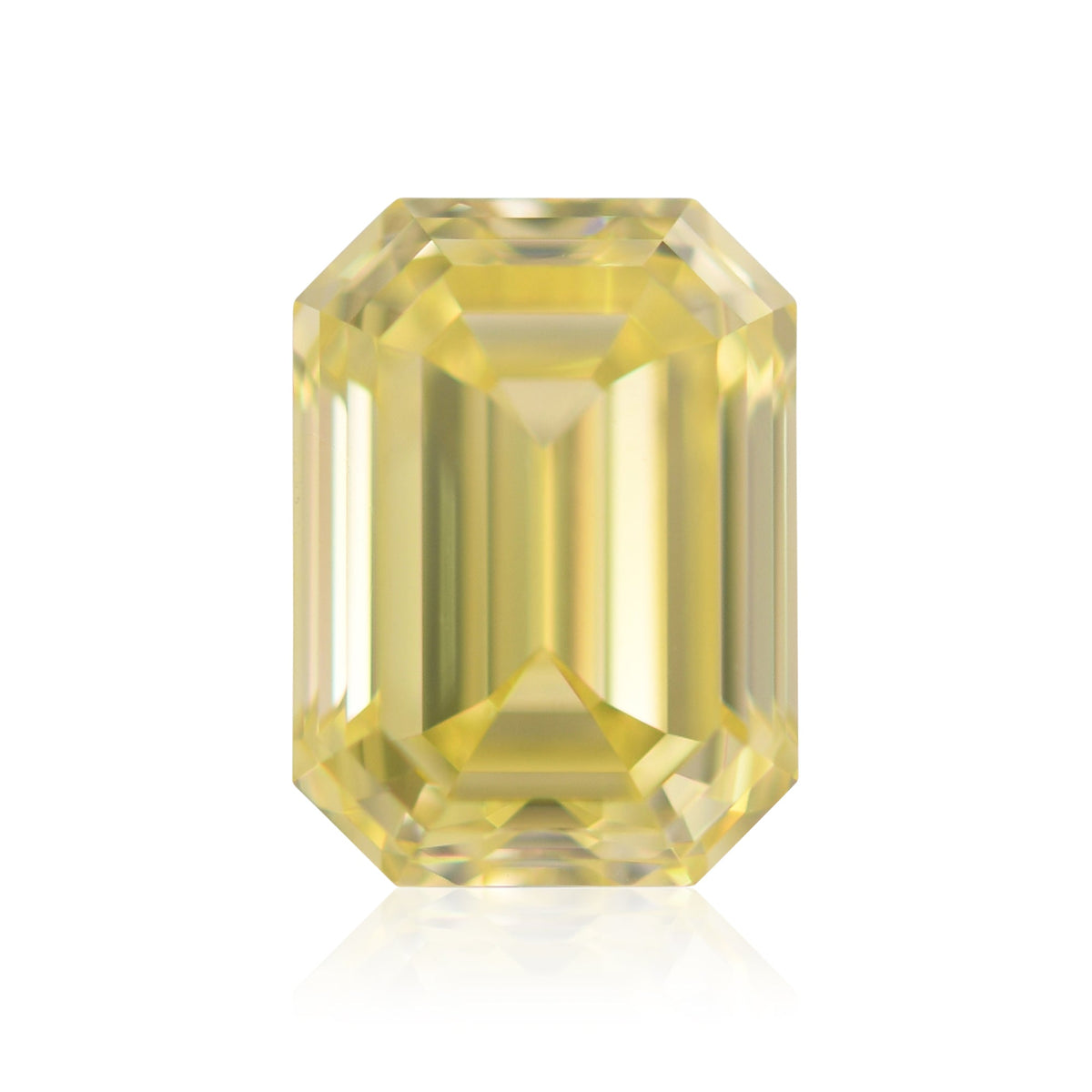 Smaragd-Diamant | 2,01 ct | Intensiv gelb | VVS2 | GIA | Ref. 714610