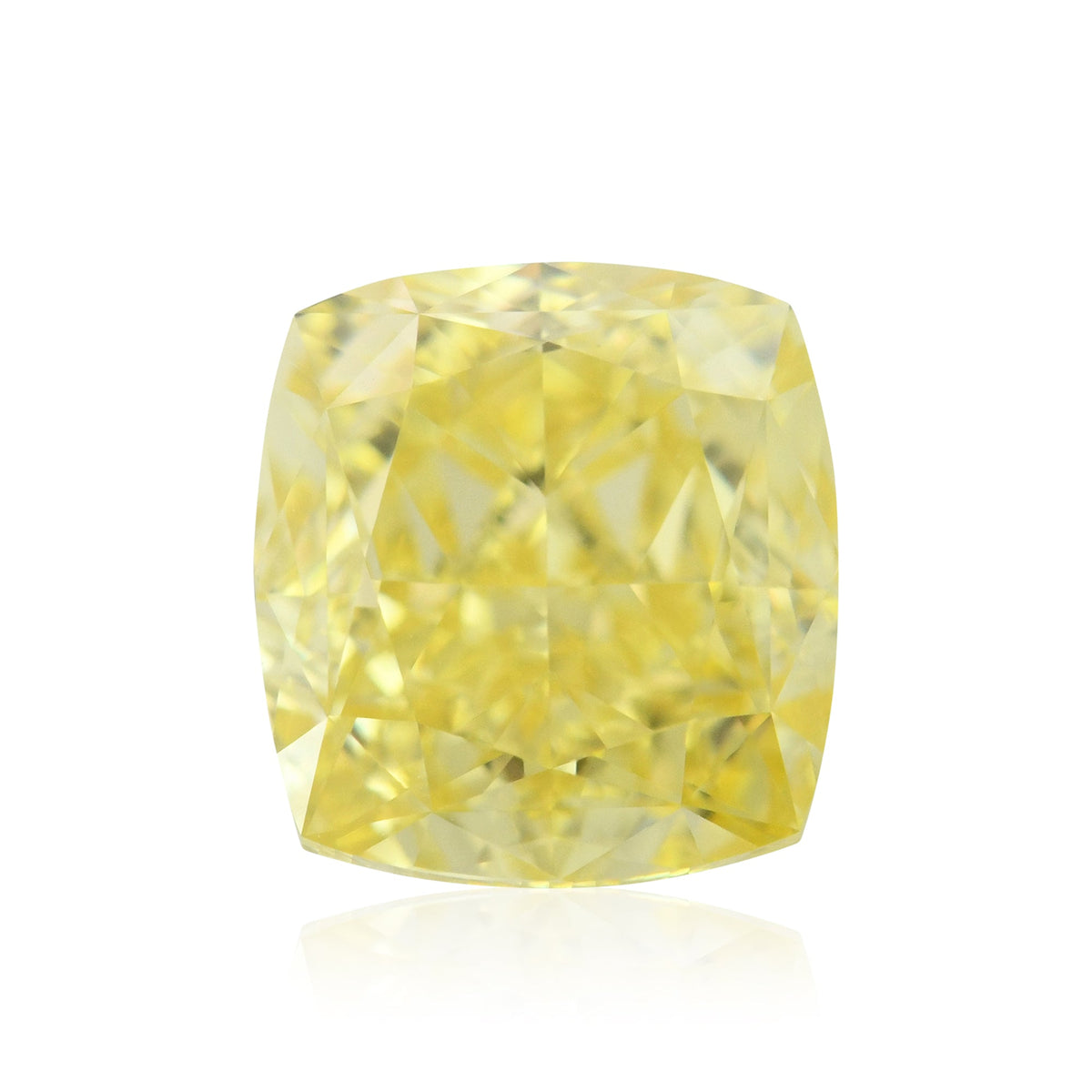 Kissenförmiger Diamant | 2,01 ct | Intensiv gelb | VVS2 | GIA | Ref. 717146