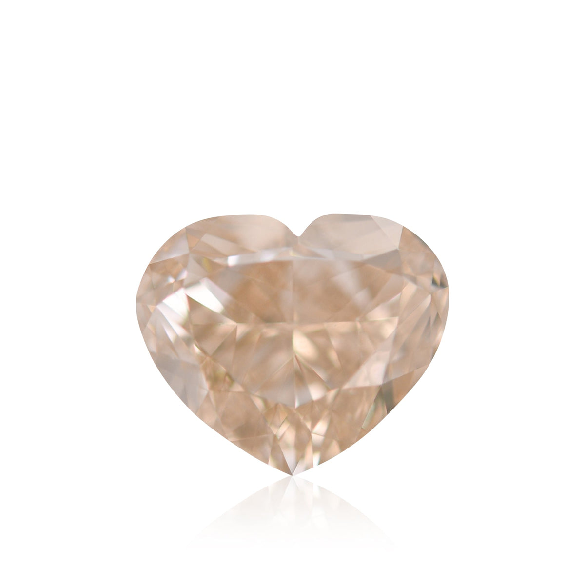 Herzförmiger Diamant | 2,01 ct | Fancy Light Yellow Brown | VS2 | GIA | Ref 716522