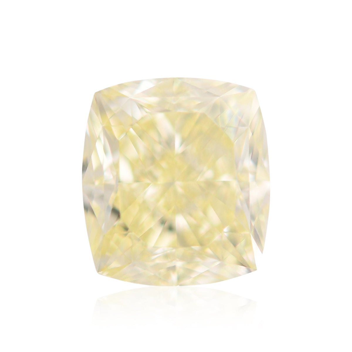 Kissenförmiger Diamant | 2,01 ct | Hellgelb | VVS2 | GIA | Ref. 714605