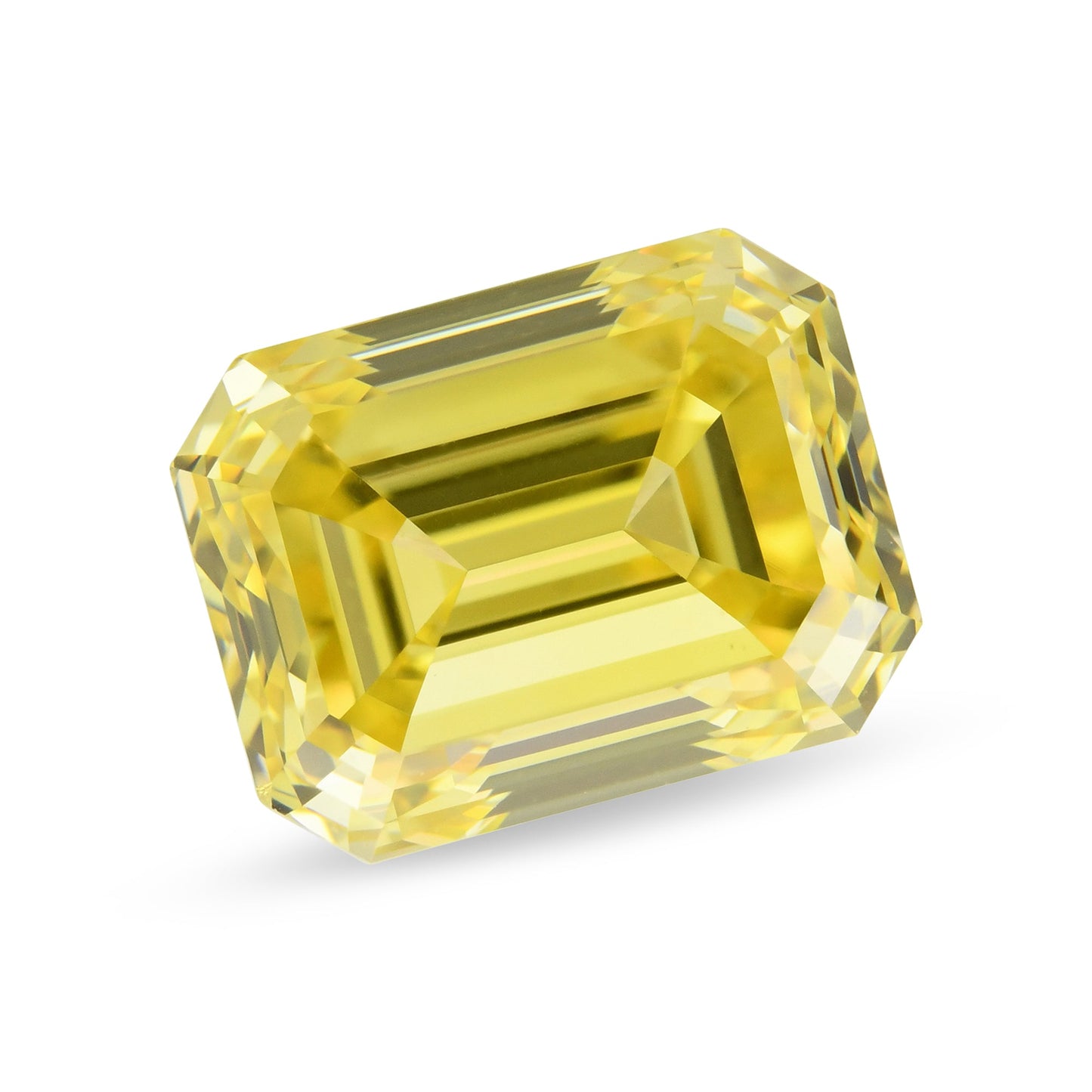 2,01 Karat Fancy Vivid Yellow Emerald Diamond VS1 GIA