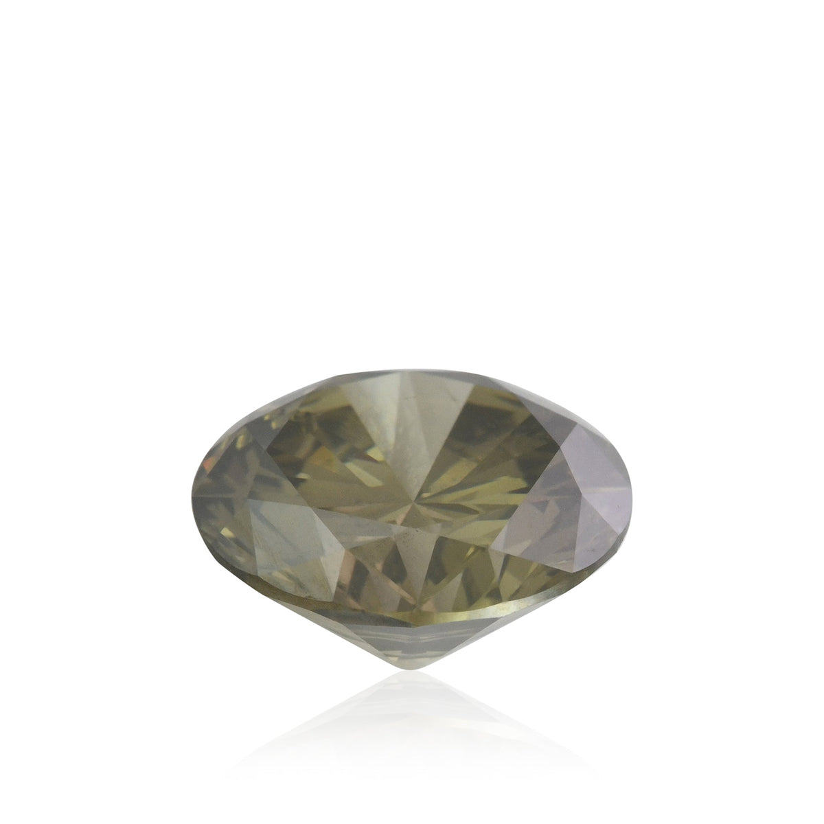 Runder Diamant | 2,02 ct | Dunkelbraun-Grünlich-Gelb | SI2 | GIA | Ref. 721735