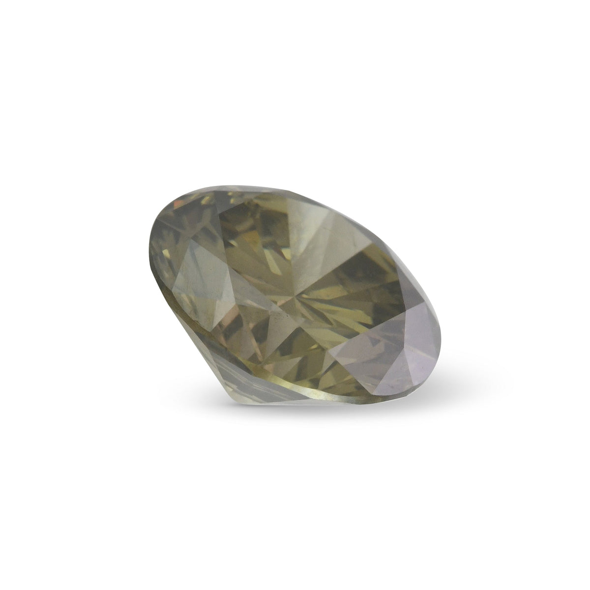 Runder Diamant | 2,02 ct | Dunkelbraun-Grünlich-Gelb | SI2 | GIA | Ref. 721735