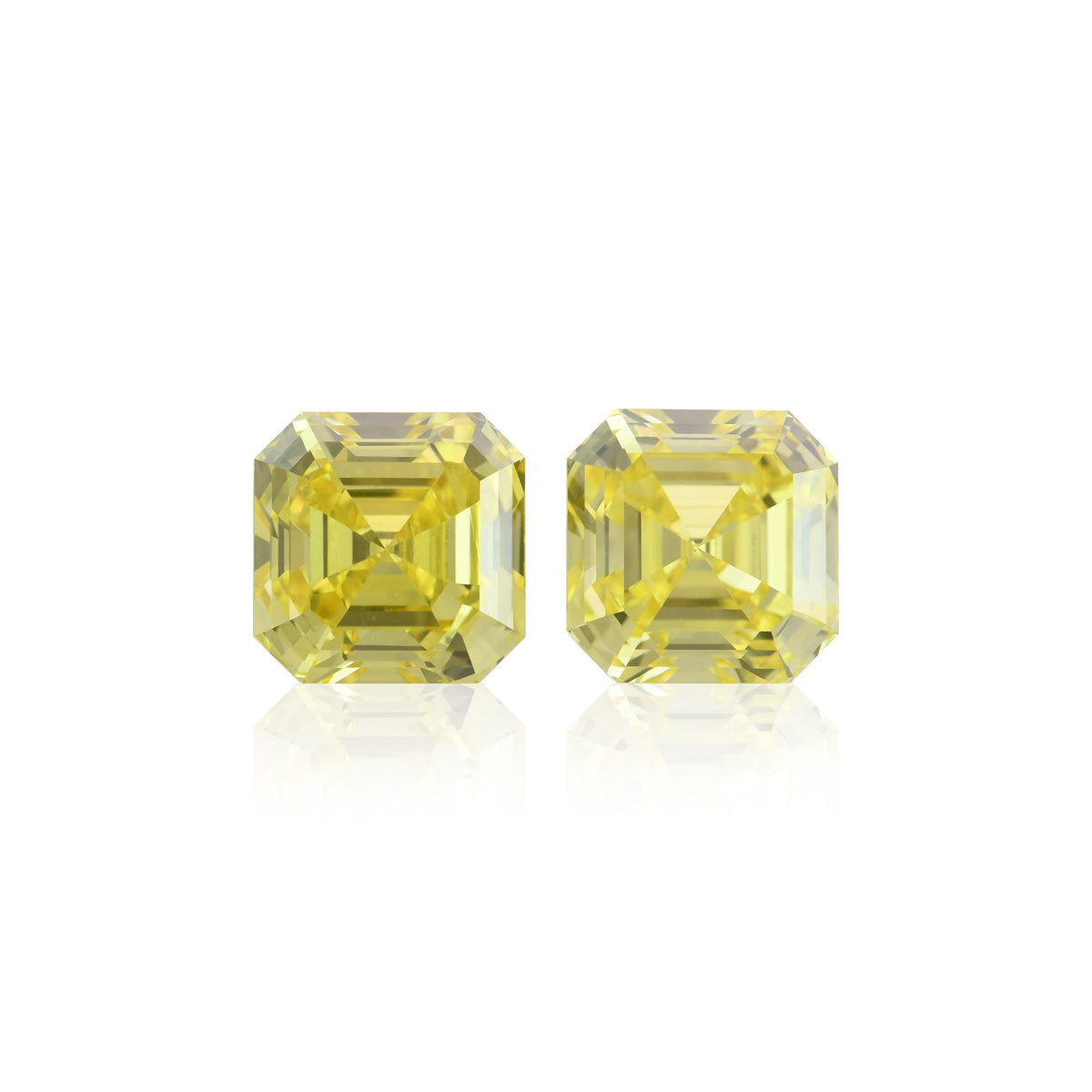 Asscher Diamond | 2.02 ct | Fancy Intense Yellow | VVS2 | GIA | Ref 721448
