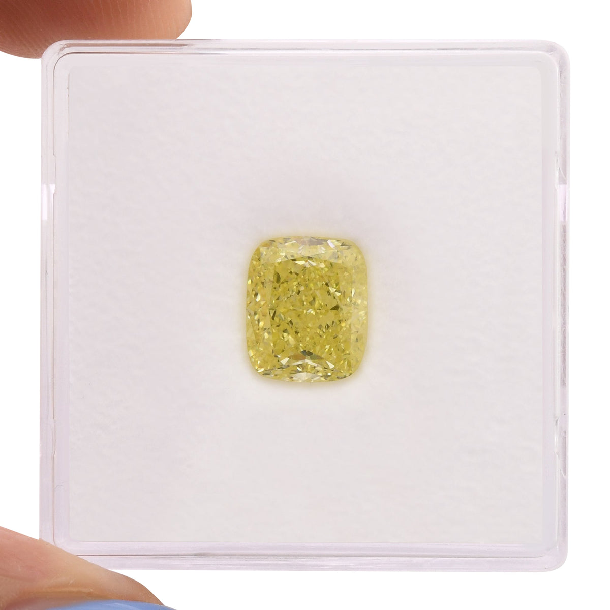Kissenförmiger Diamant | 2,02 ct | Gelbschliff | Reinheitsgrad VS1 | GIA | Ref. 715895