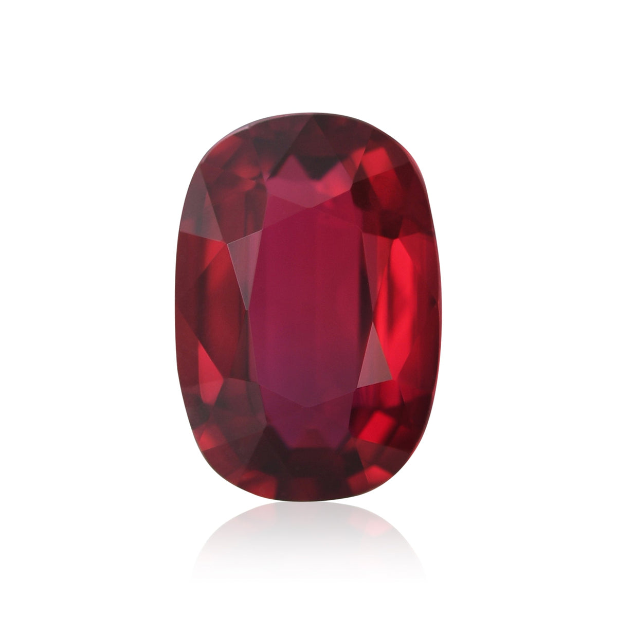 Ovaler Rubin | 2,02 ct | Rot | SSEF | Ref. 717039