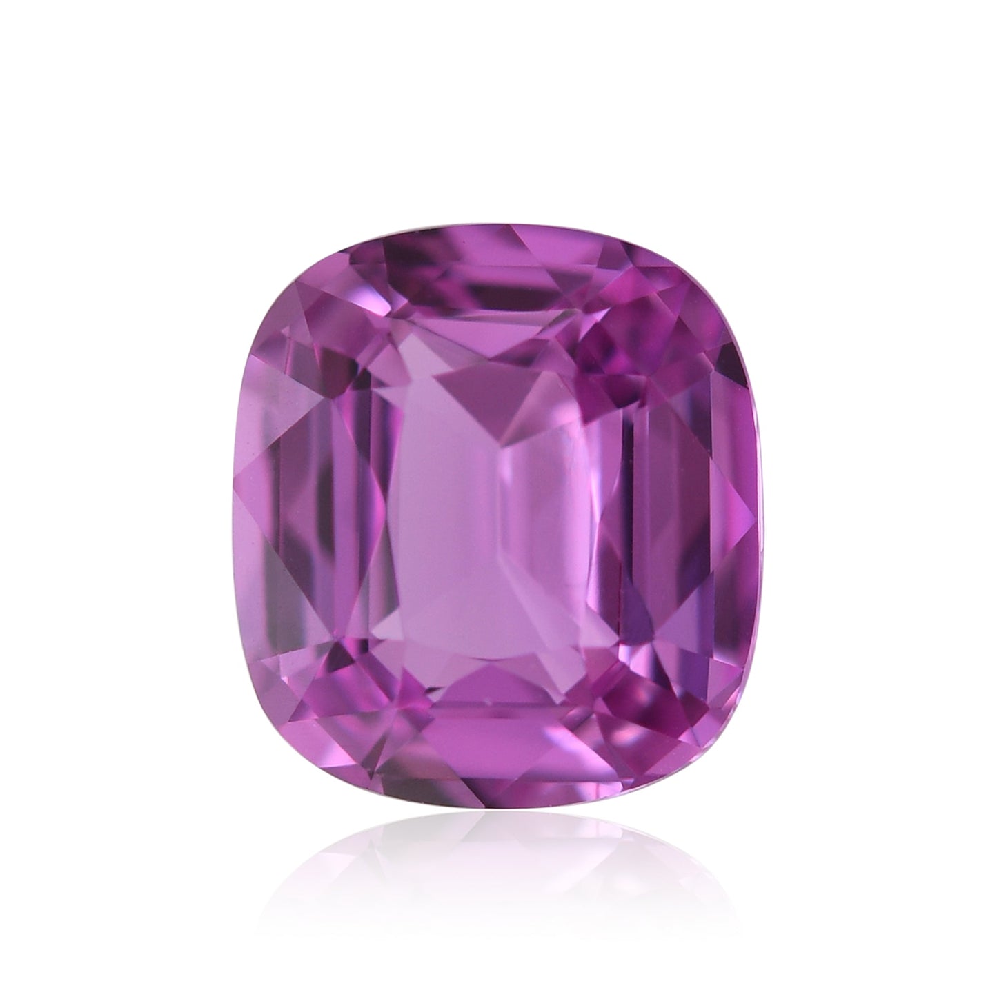 2,03 Karat rosafarbener MADAGASKAR-Kissen-Saphir