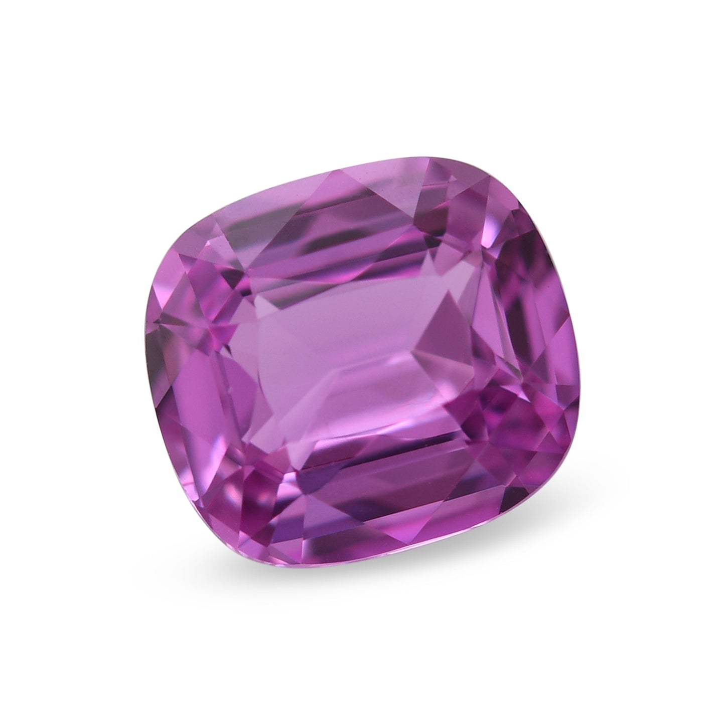 2,03 Karat rosafarbener MADAGASKAR-Kissen-Saphir