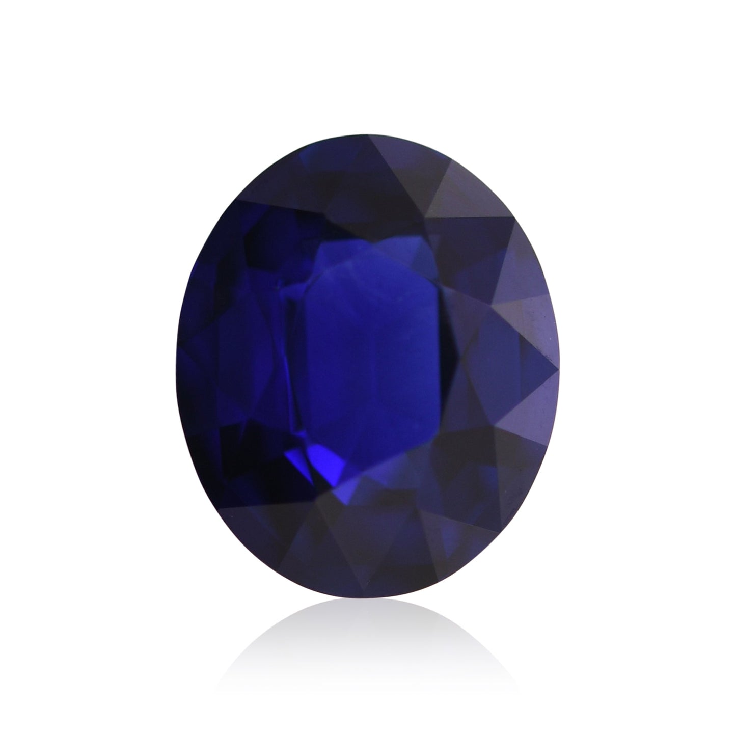2,03 Karat blauer ovaler Saphir aus Sri Lanka