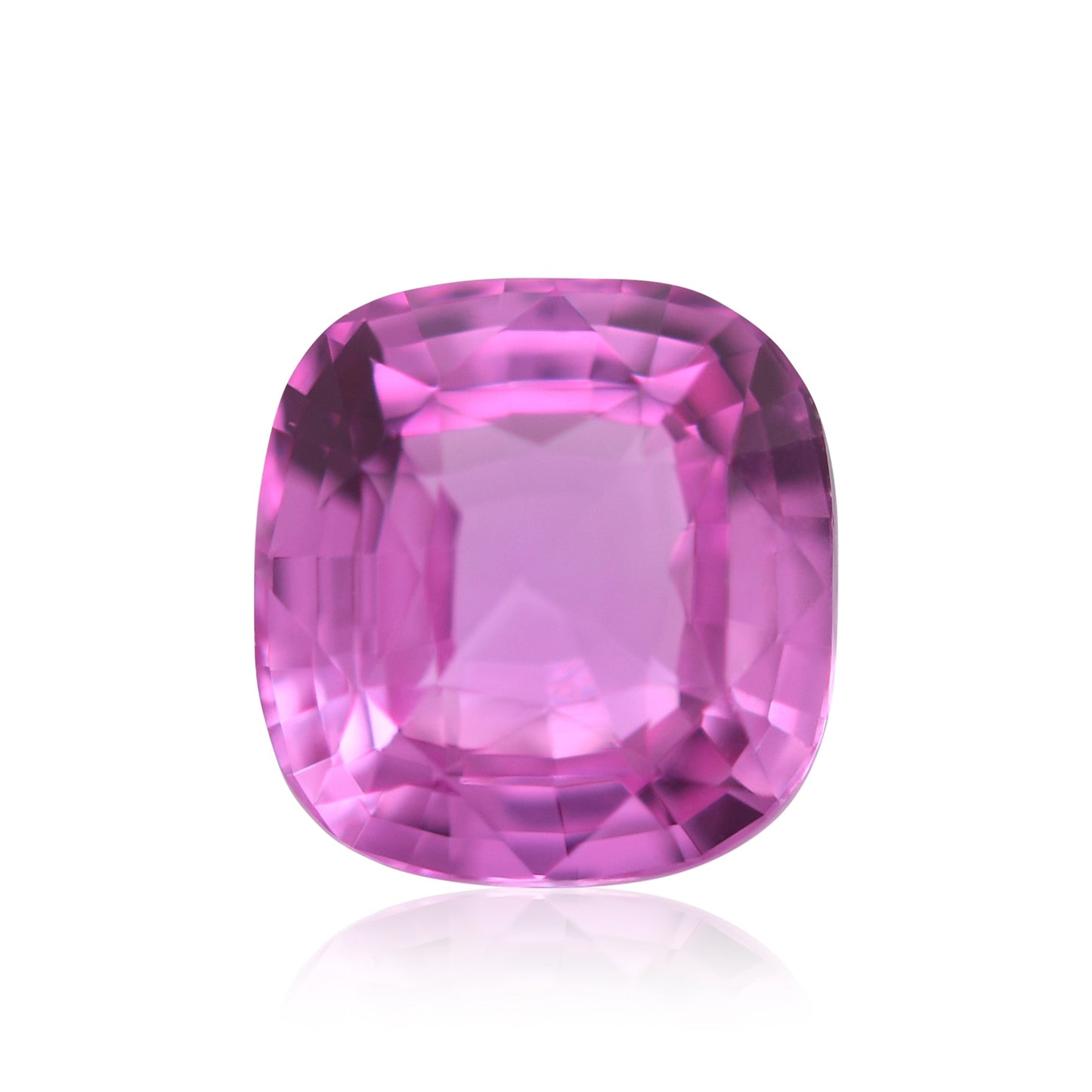 2,03 Karat rosafarbener MADAGASKAR-Kissen-Saphir