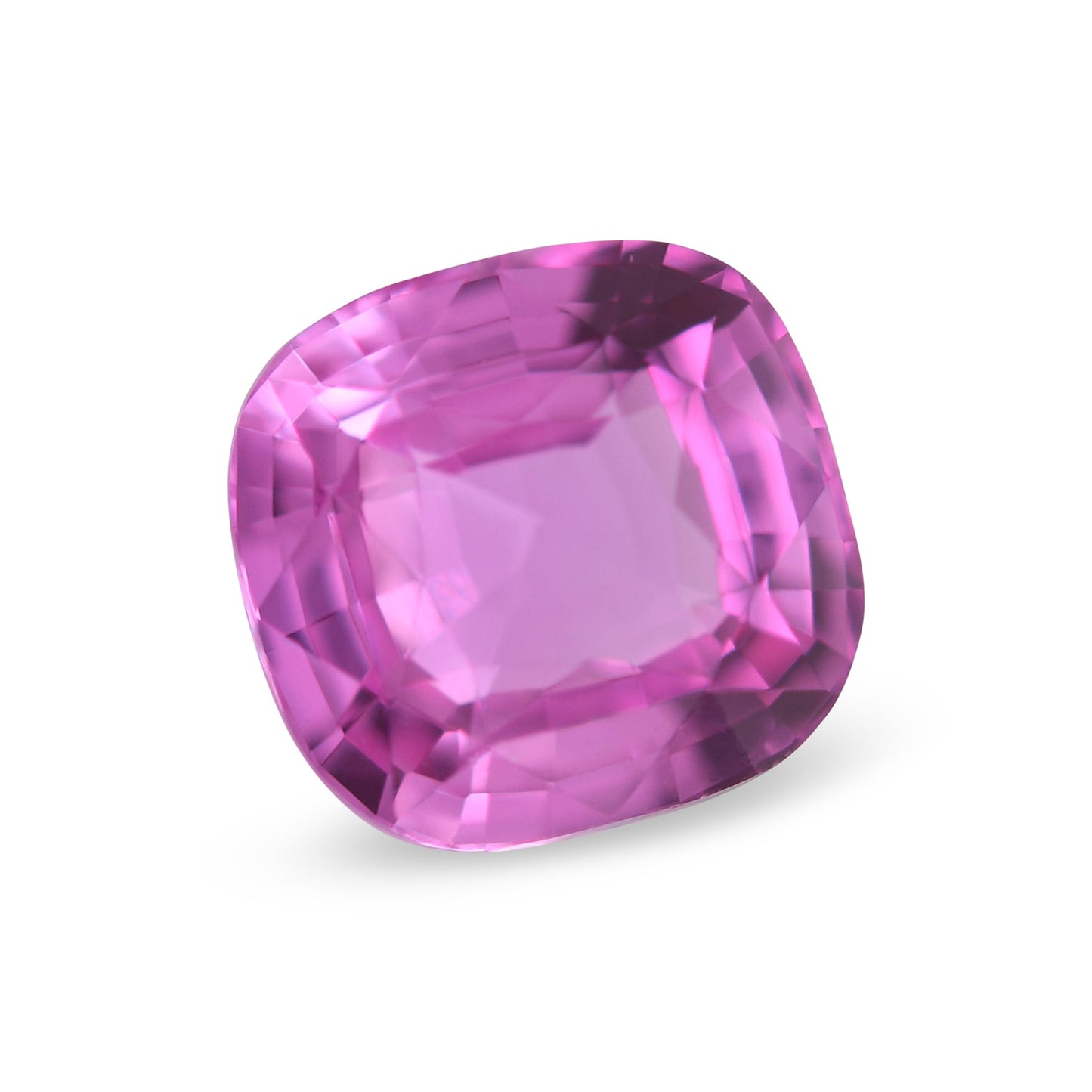 2,03 Karat rosafarbener MADAGASKAR-Kissen-Saphir