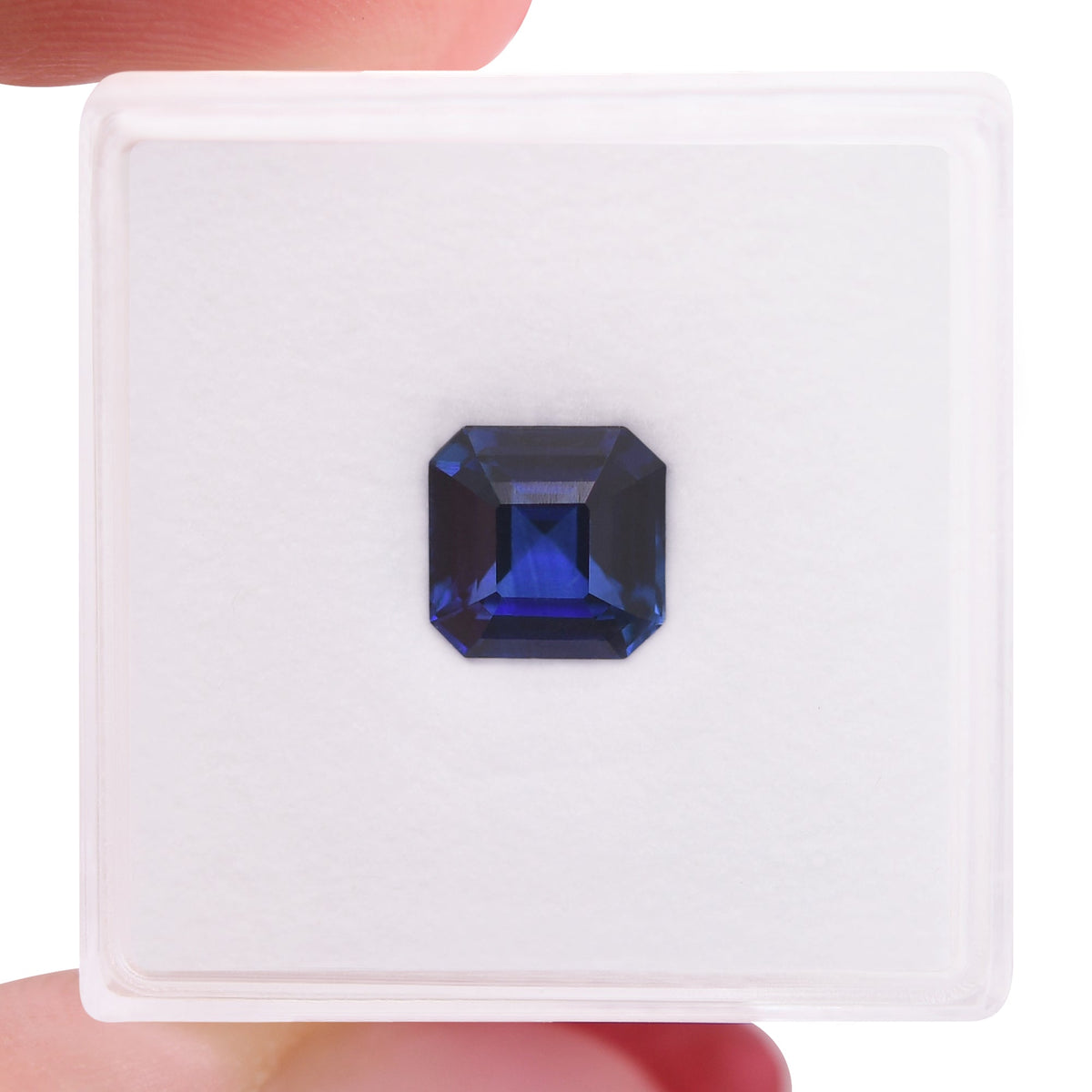 Smaragd-Saphir | 2,03 ct | Blau | Ref. 711566