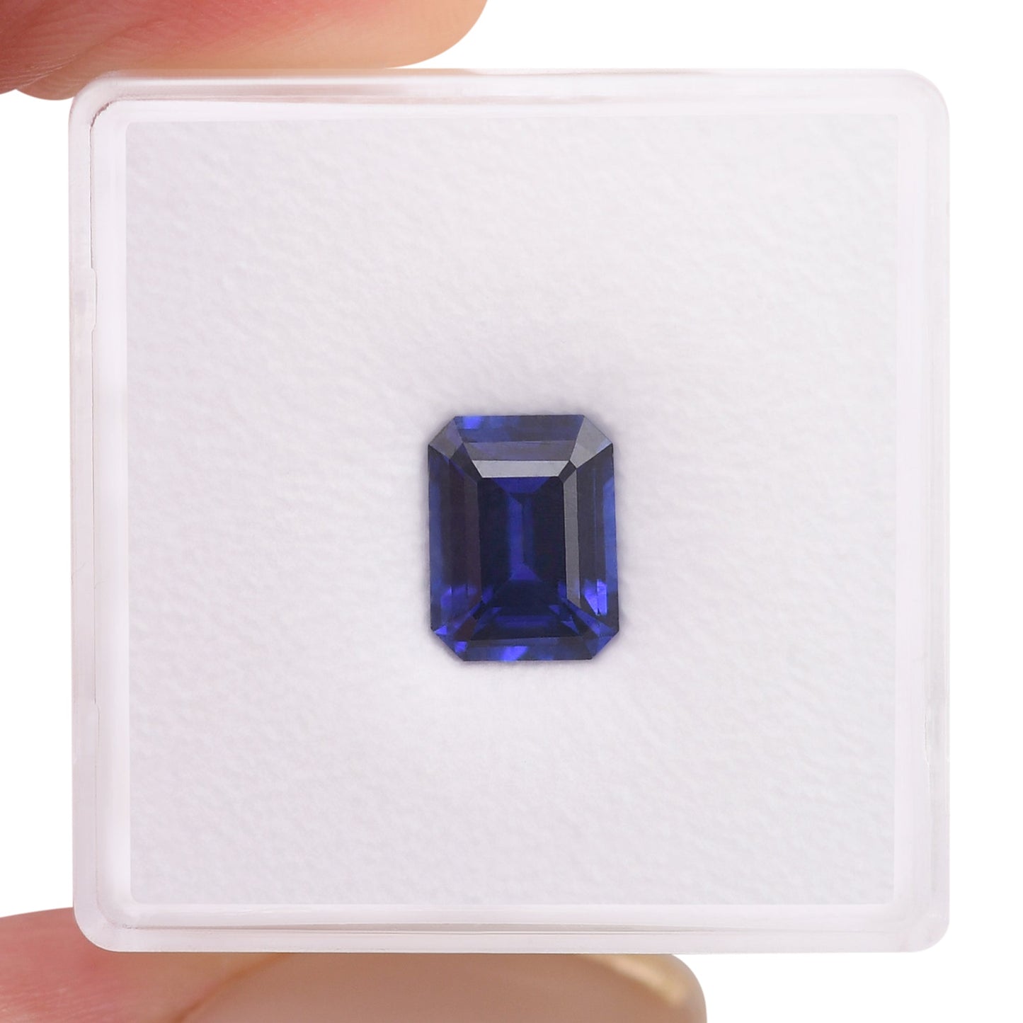 2,04 Karat blauer Smaragd-Saphir aus Sri Lanka