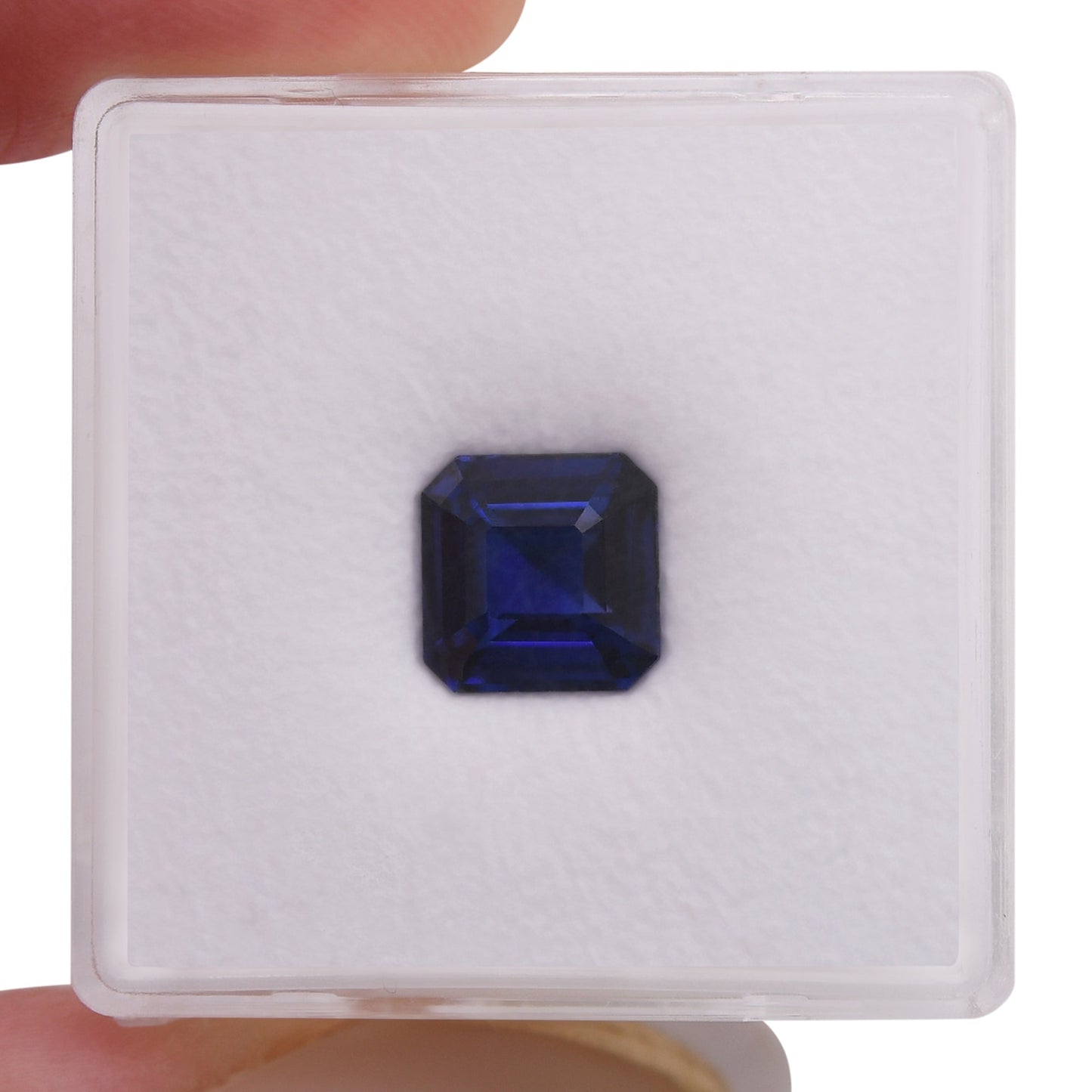 2,06 Karat blauer Smaragd-Saphir aus Sri Lanka