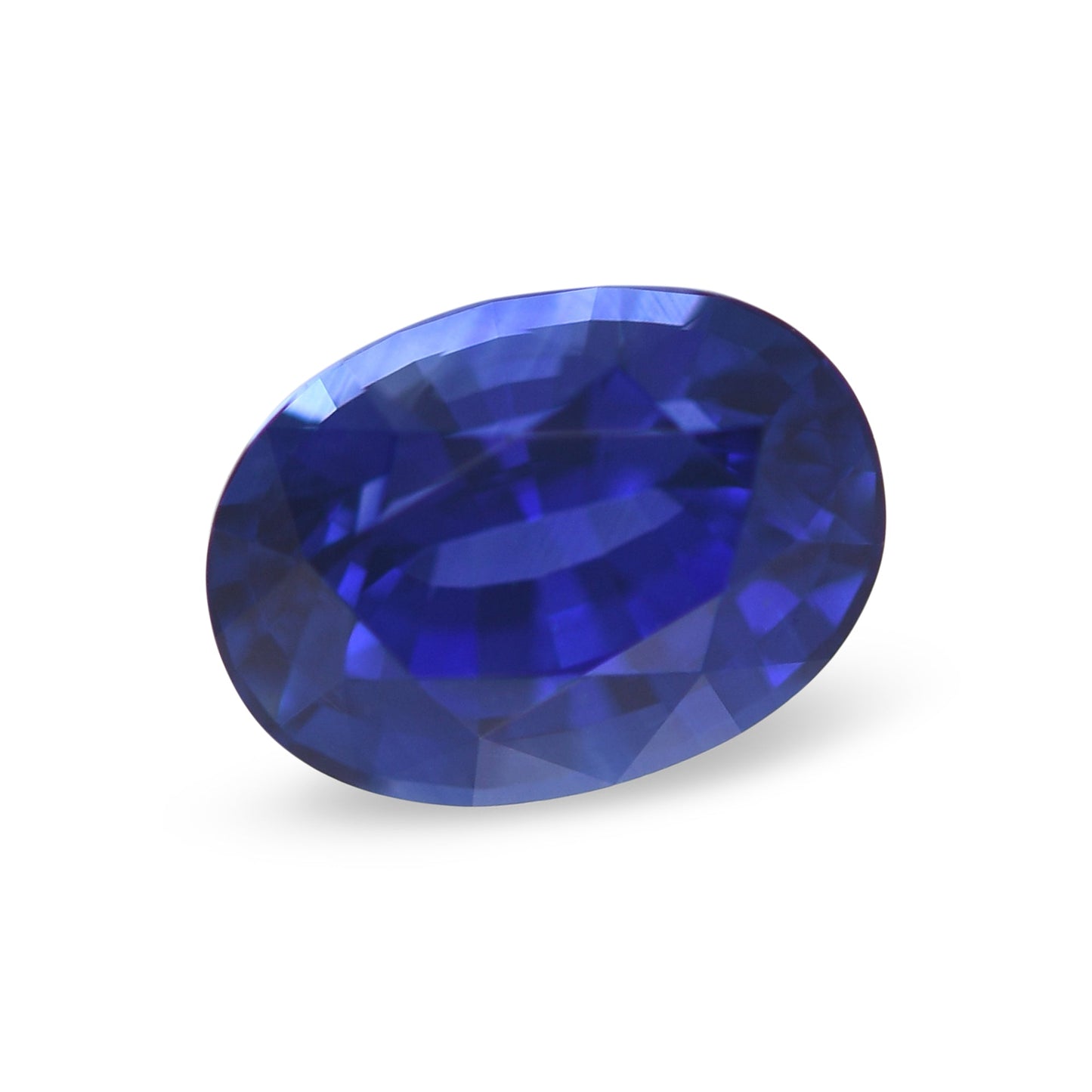 2,06 Karat blauer ovaler Saphir aus Sri Lanka