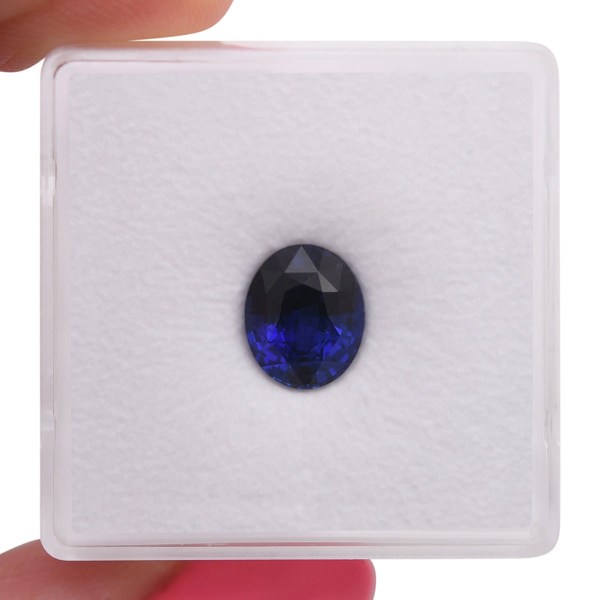 Ovaler Saphir | 2,06 ct | Blau | Ref. 692279