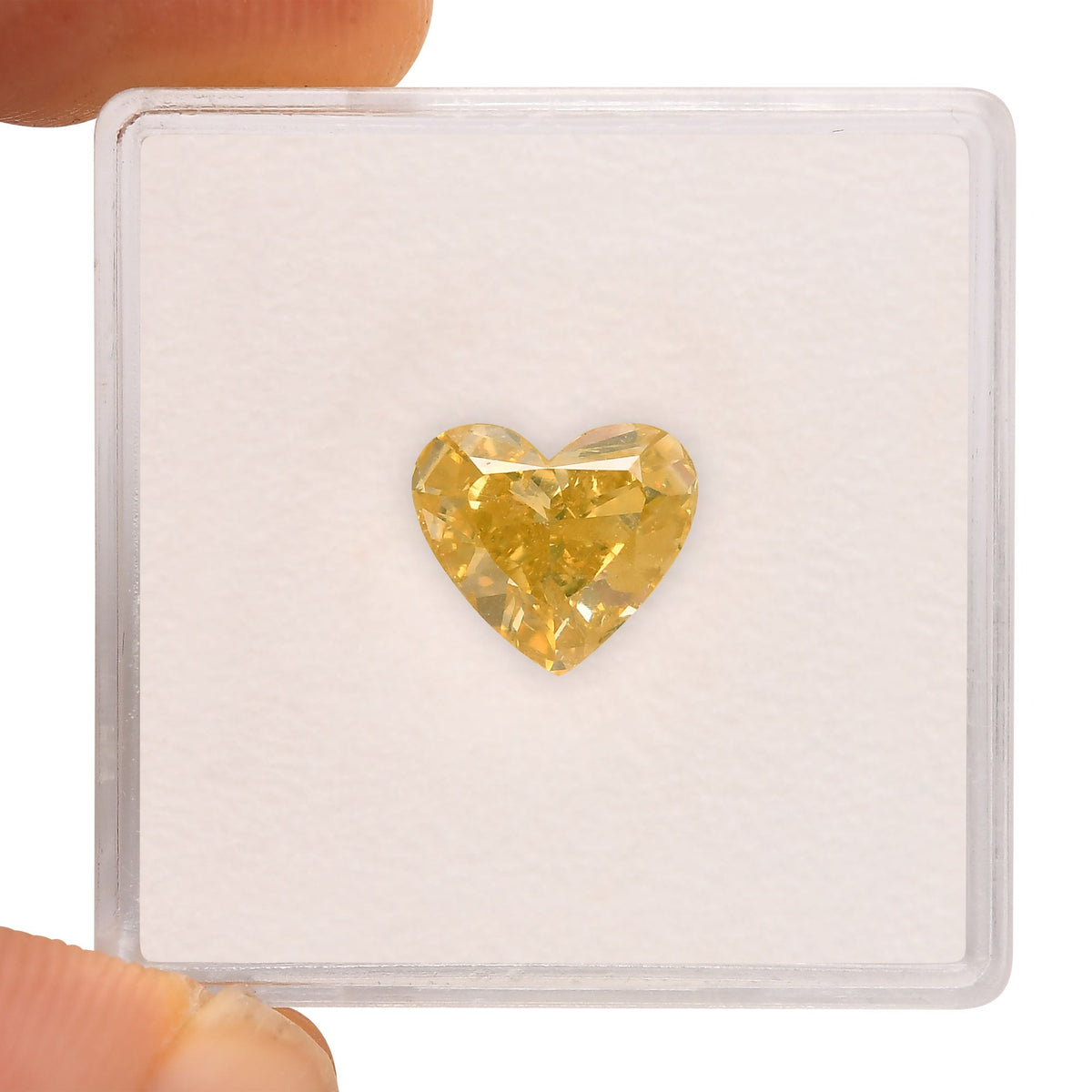 Herzförmiger Diamant | 2,08 ct | Intensiv gelb | (SI2) | GIA | Ref. 513886
