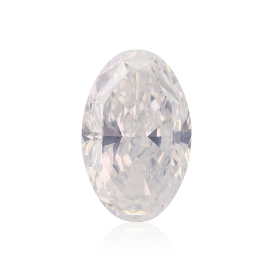 2.08 Carat Fancy White Oval Diamond I1 GIA