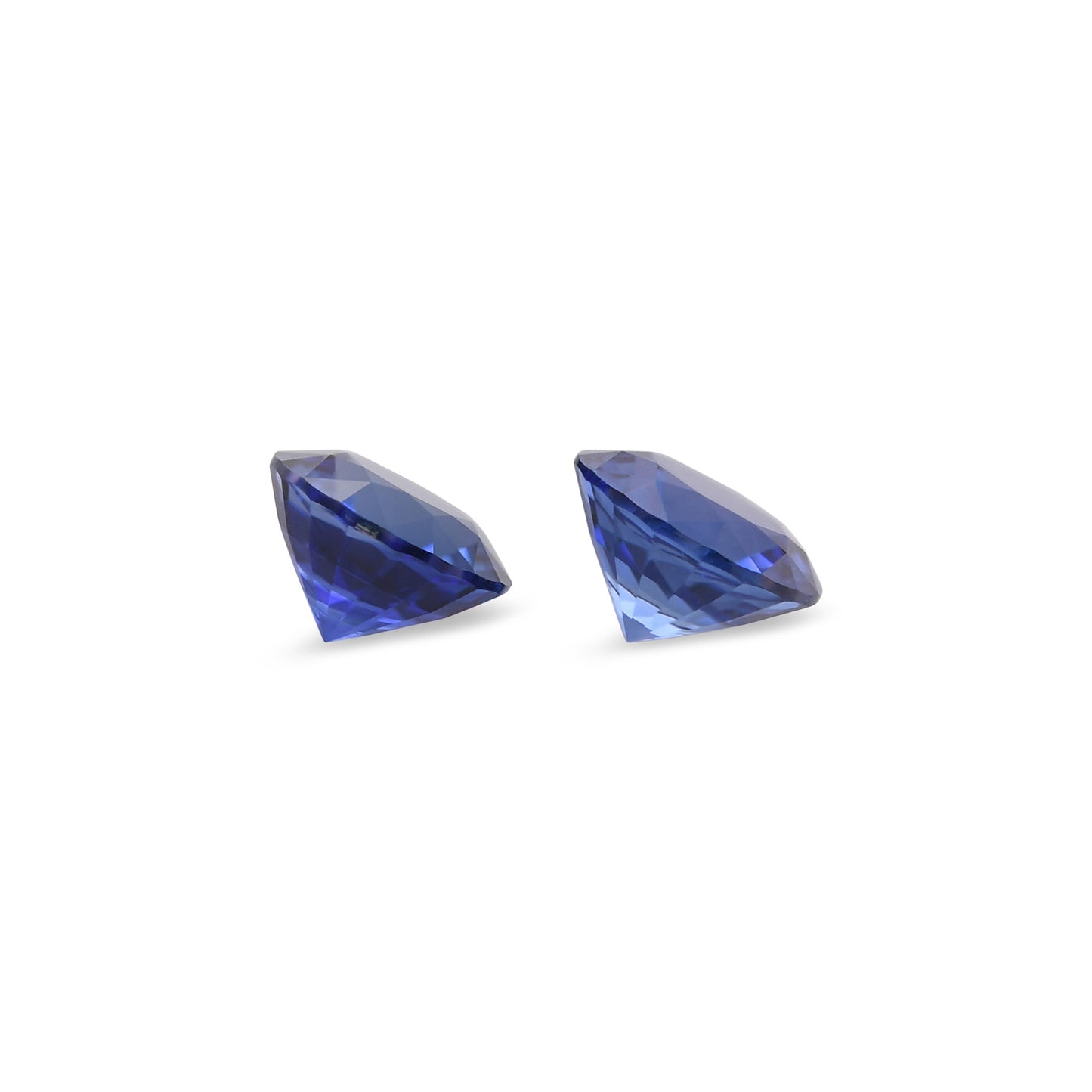 2,08 Karat blauer runder Saphir aus Sri Lanka