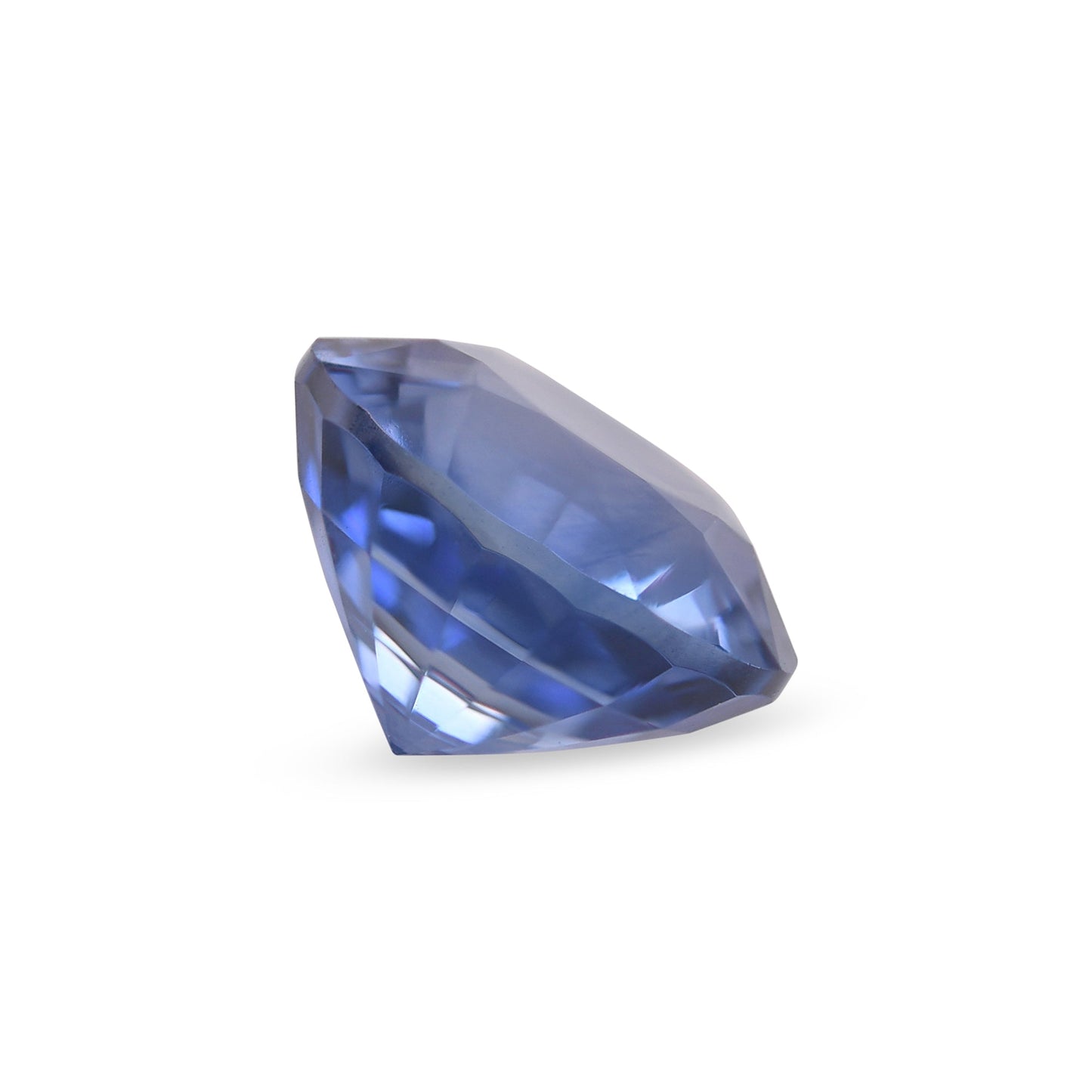 2,09 Karat blauer runder Saphir aus Sri Lanka