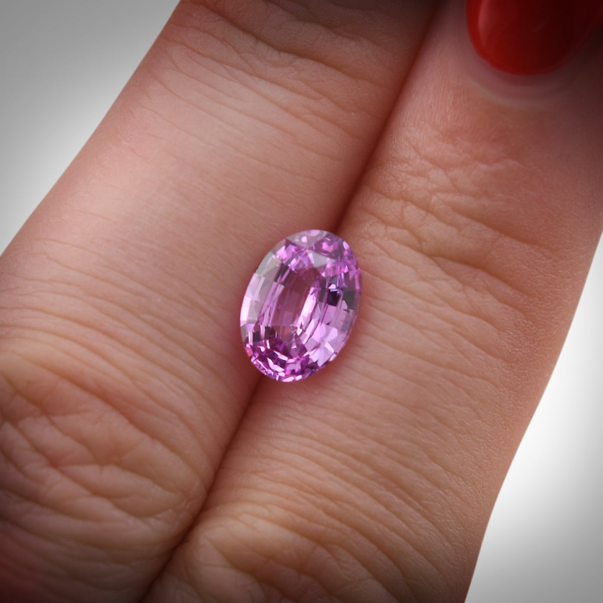 Ovaler Saphir | 2,09 ct | Rosa | Ref. 718618