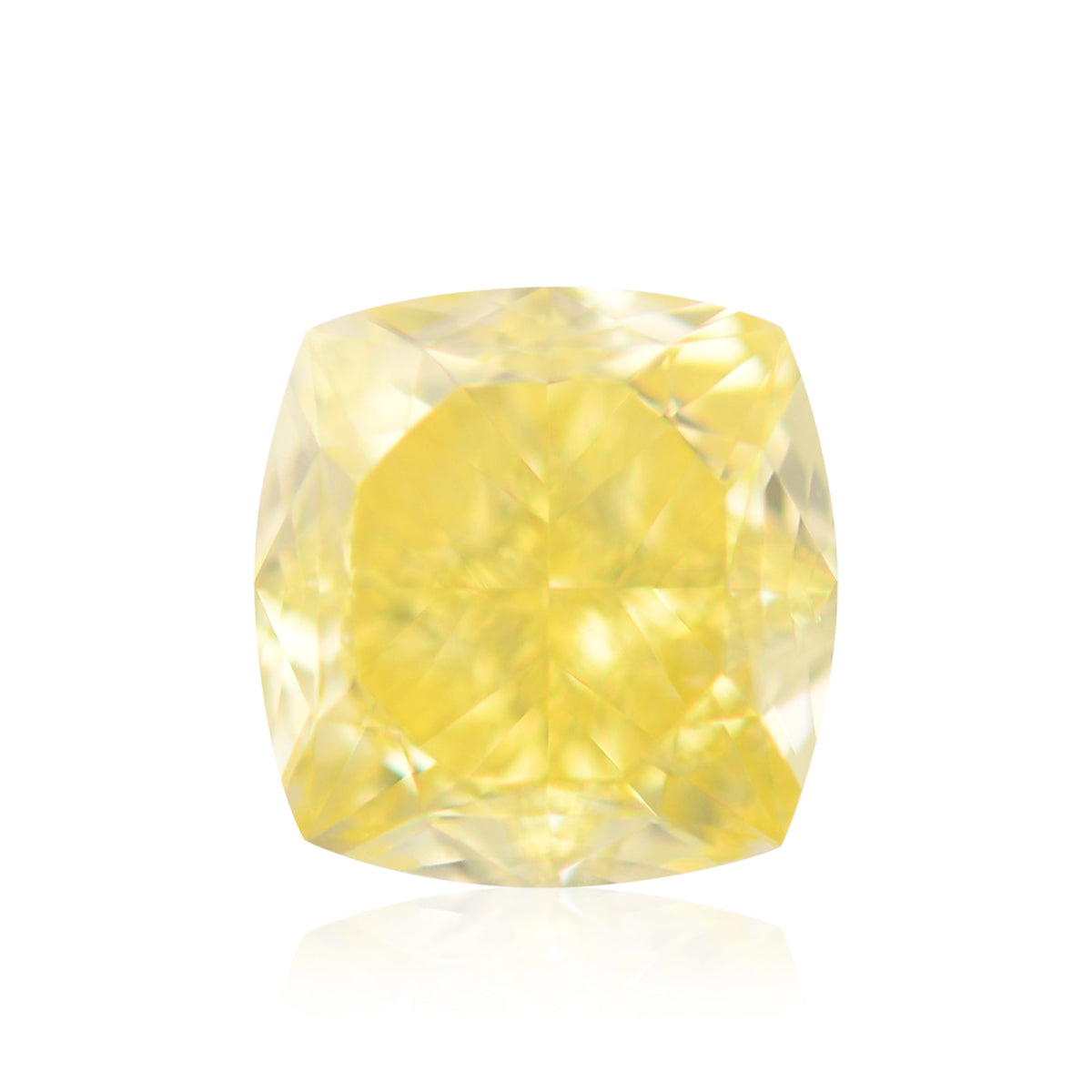 Kissenförmiger Diamant | 2,1 ct | Intensiv gelb | SI1 | GIA | Ref. 714607