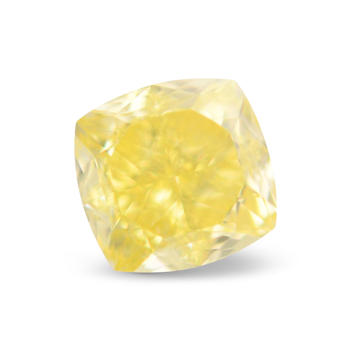 Kissenförmiger Diamant | 2,1 ct | Intensiv gelb | SI1 | GIA | Ref. 714607