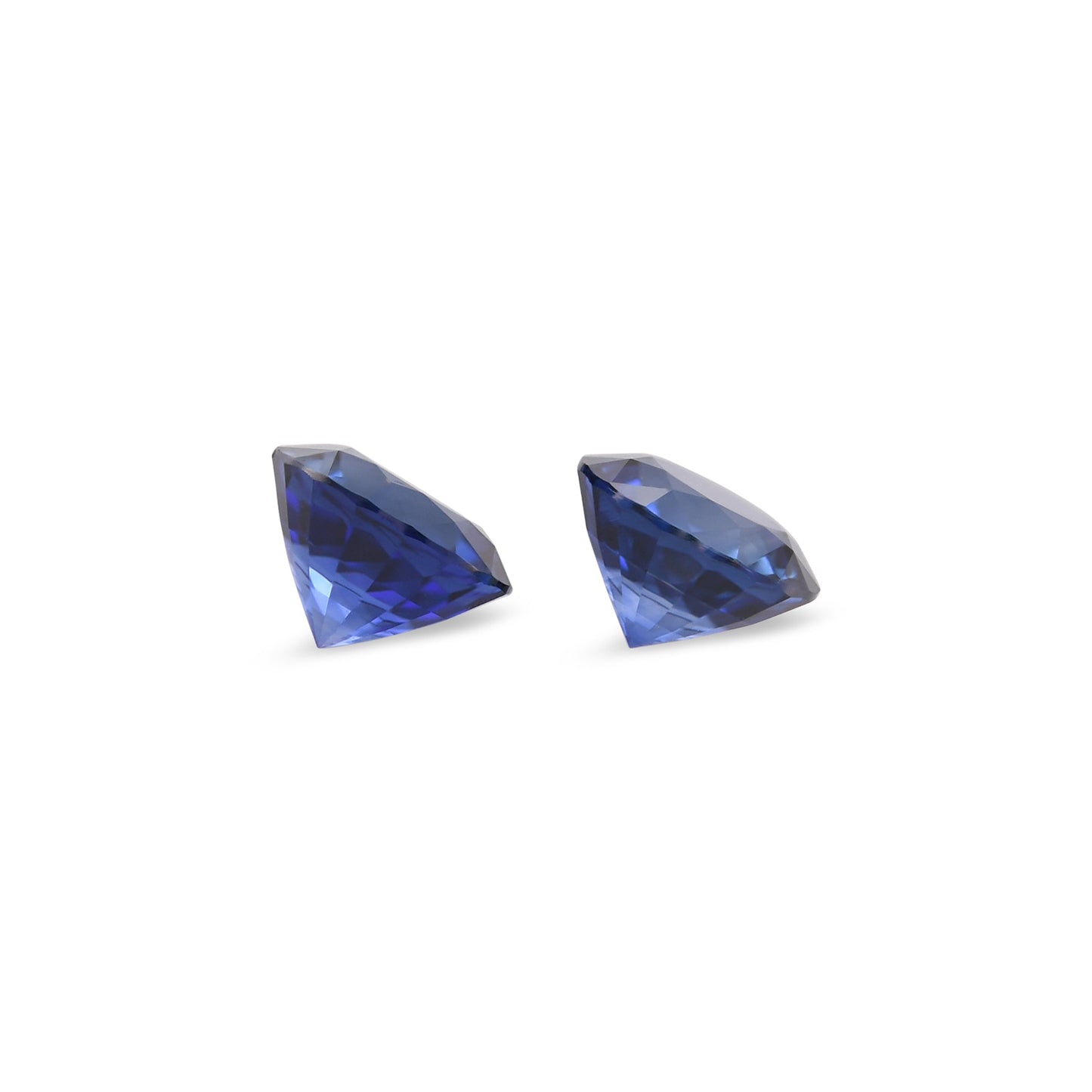 2,10 Karat blauer runder Saphir aus Sri Lanka
