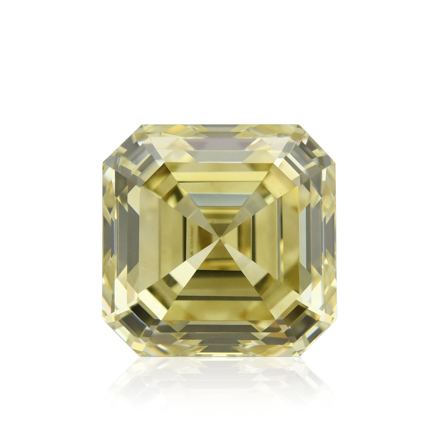 2,13 Karat Fancy Brownish Yellow Asscher Diamant VS1 GIA