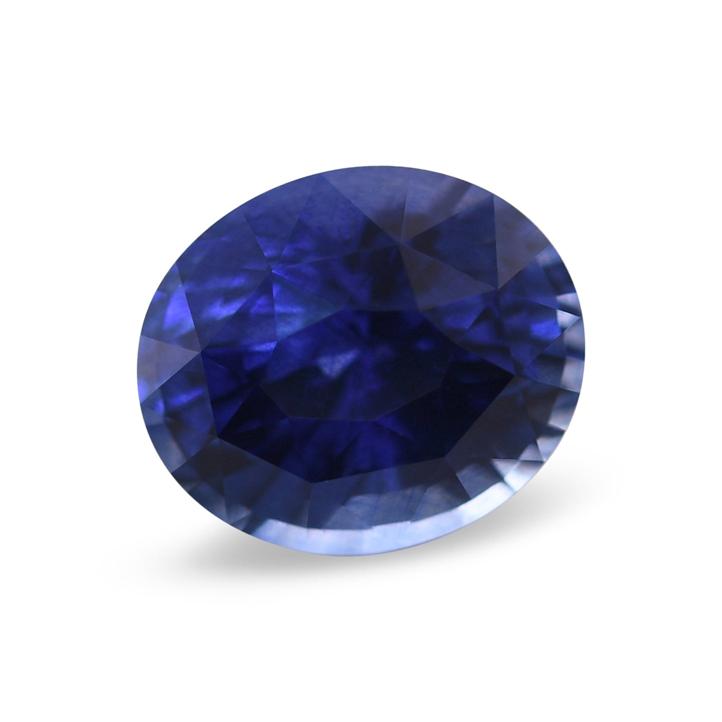 2,13 Karat blauer ovaler Saphir aus Sri Lanka