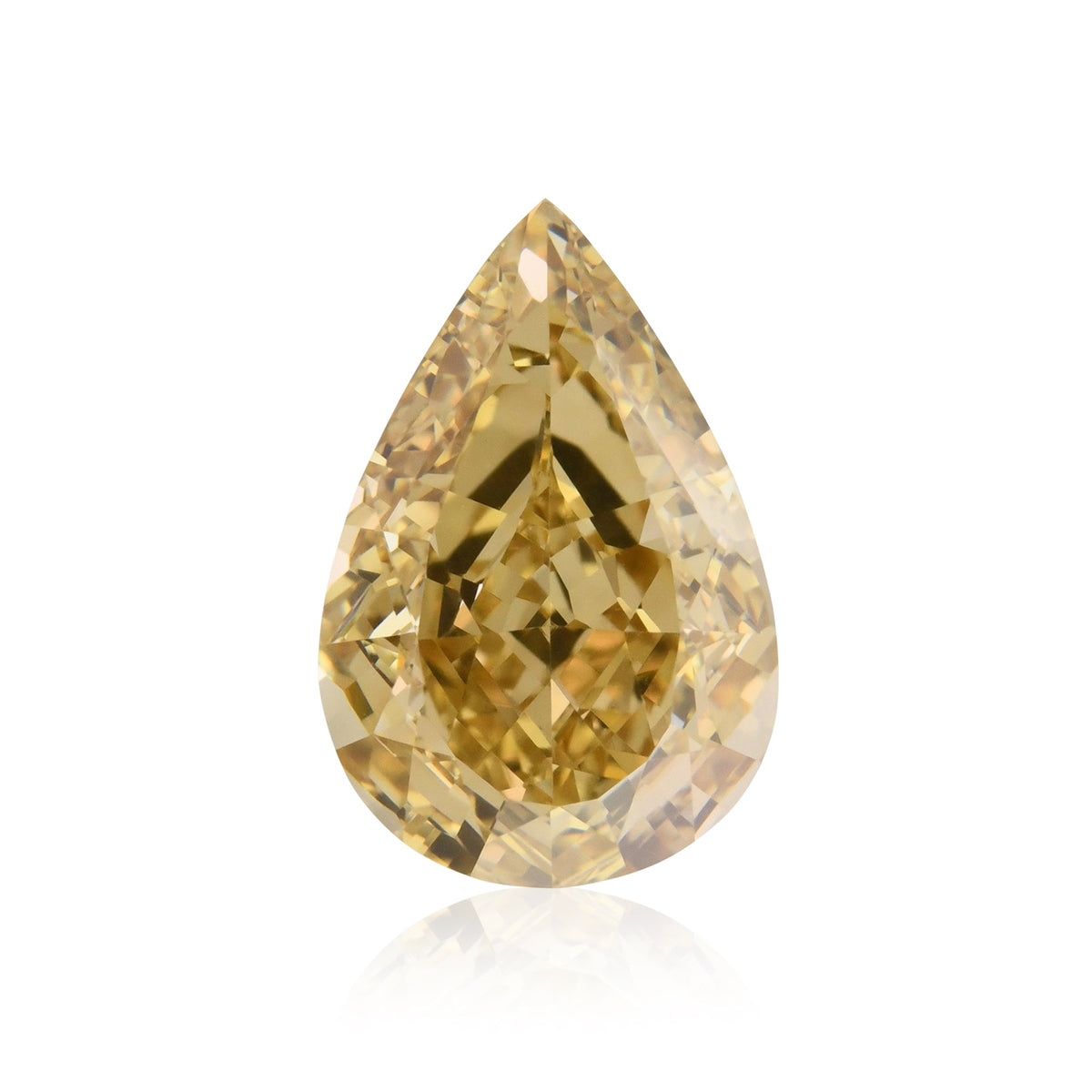 Birnenförmiger Diamant | 2,14 ct | Dunkelbraungelb | VS2 | GIA | Ref. 716290