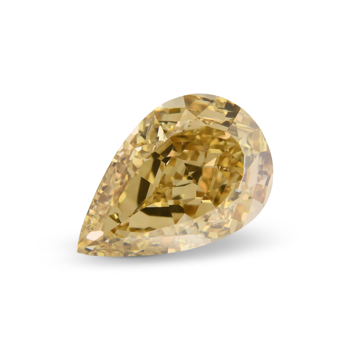 Birnenförmiger Diamant | 2,14 ct | Dunkelbraungelb | VS2 | GIA | Ref. 716290