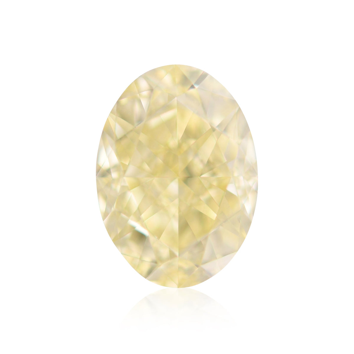 Ovaler Diamant | 2,15 ct | Hellgelb | IF | GIA | Ref. 714594
