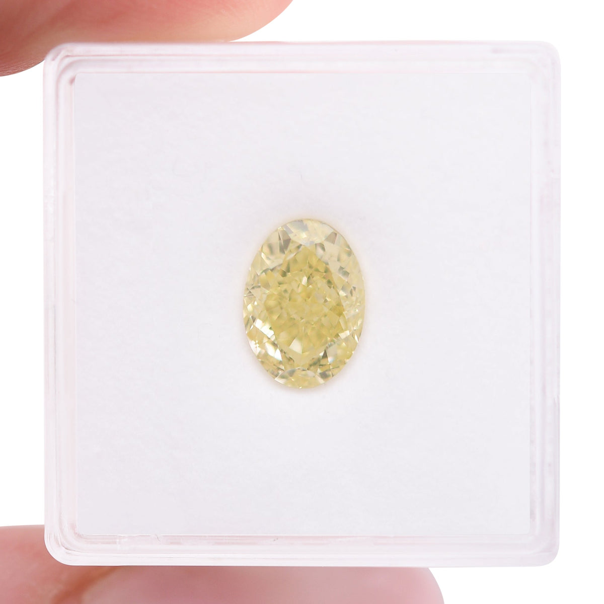 Ovaler Diamant | 2,15 ct | Hellgelb | IF | GIA | Ref. 714594