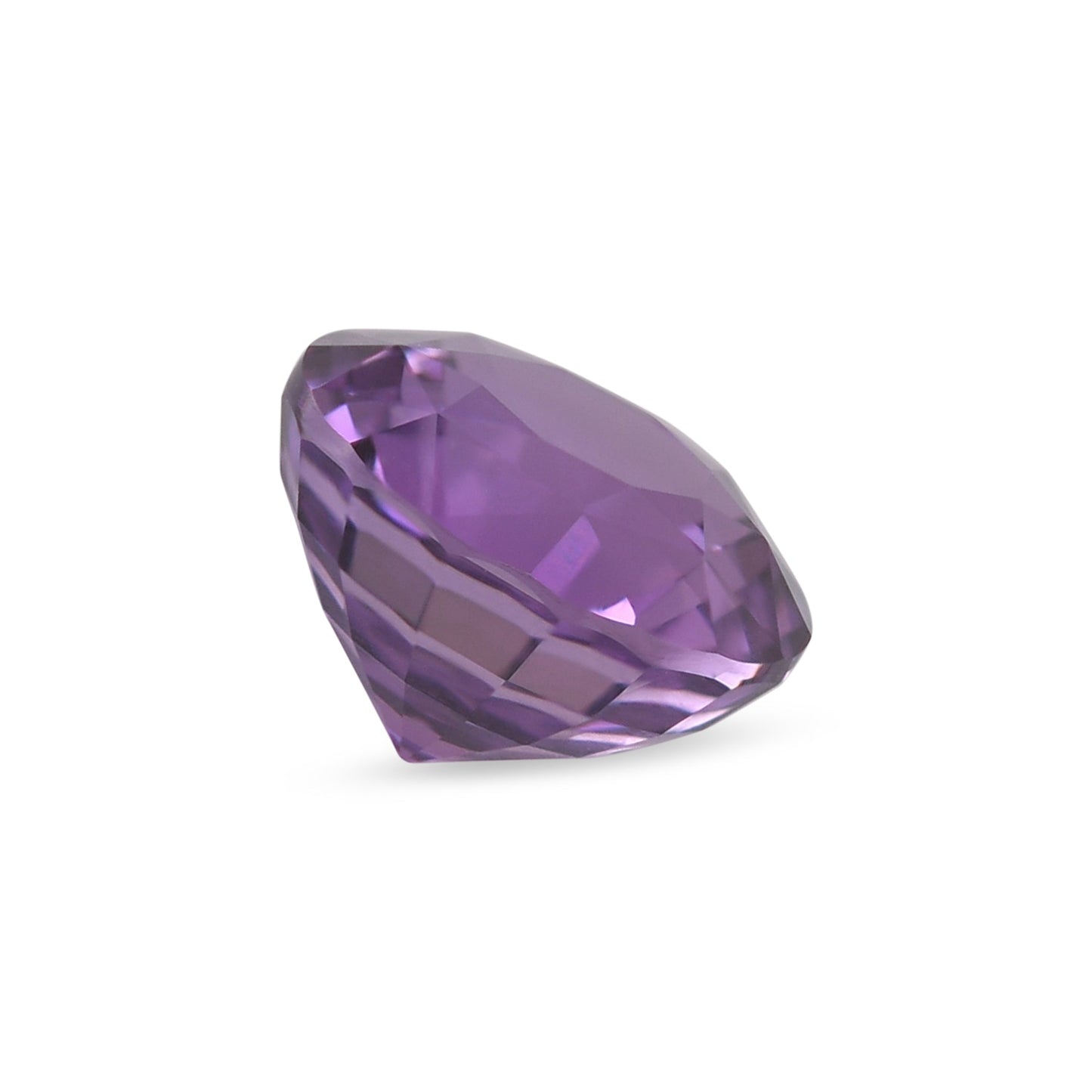 2,17 Karat violetter runder Saphir aus Madagaskar