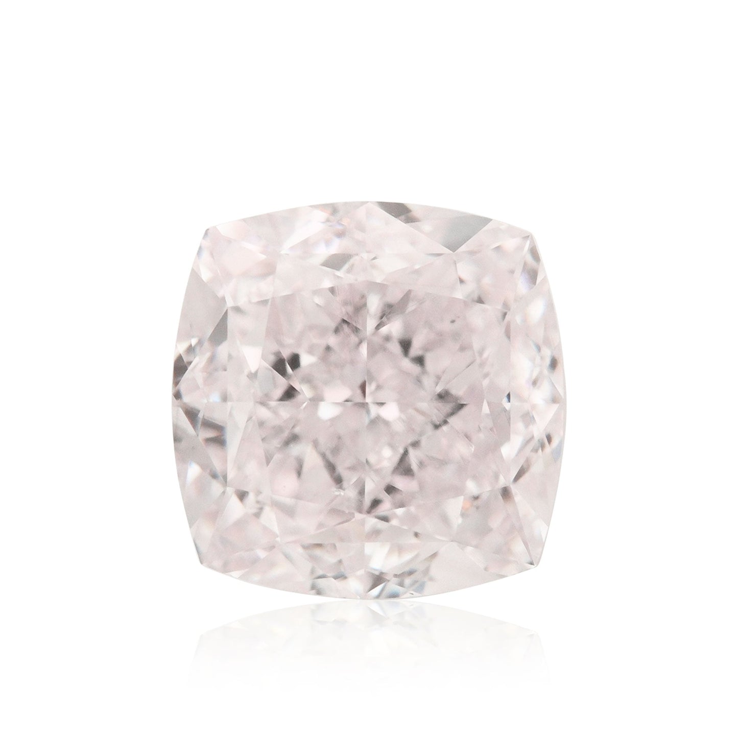 2,24 Karat sehr hellrosa Kissen-Diamant VS2 GIA