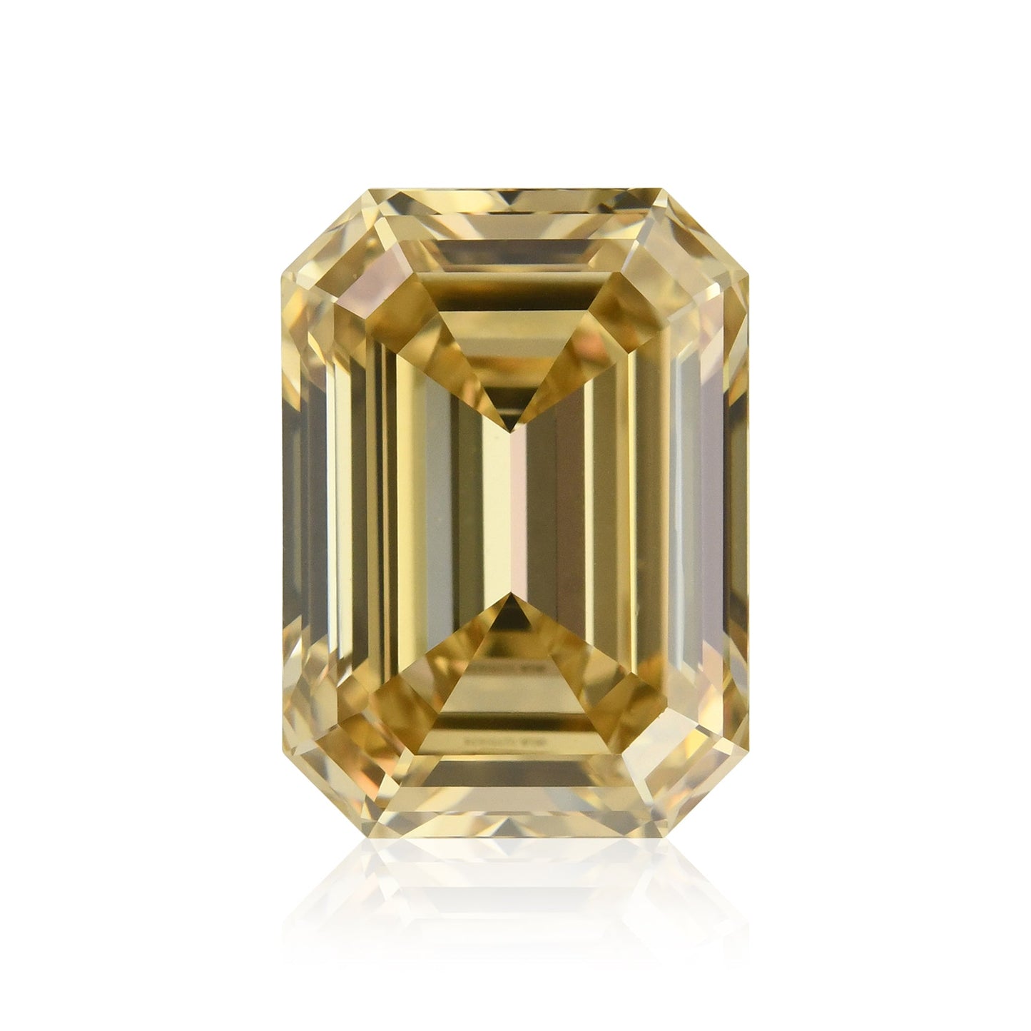 2,25 Karat Fancy Brown Yellow Emerald Diamond IF GIA