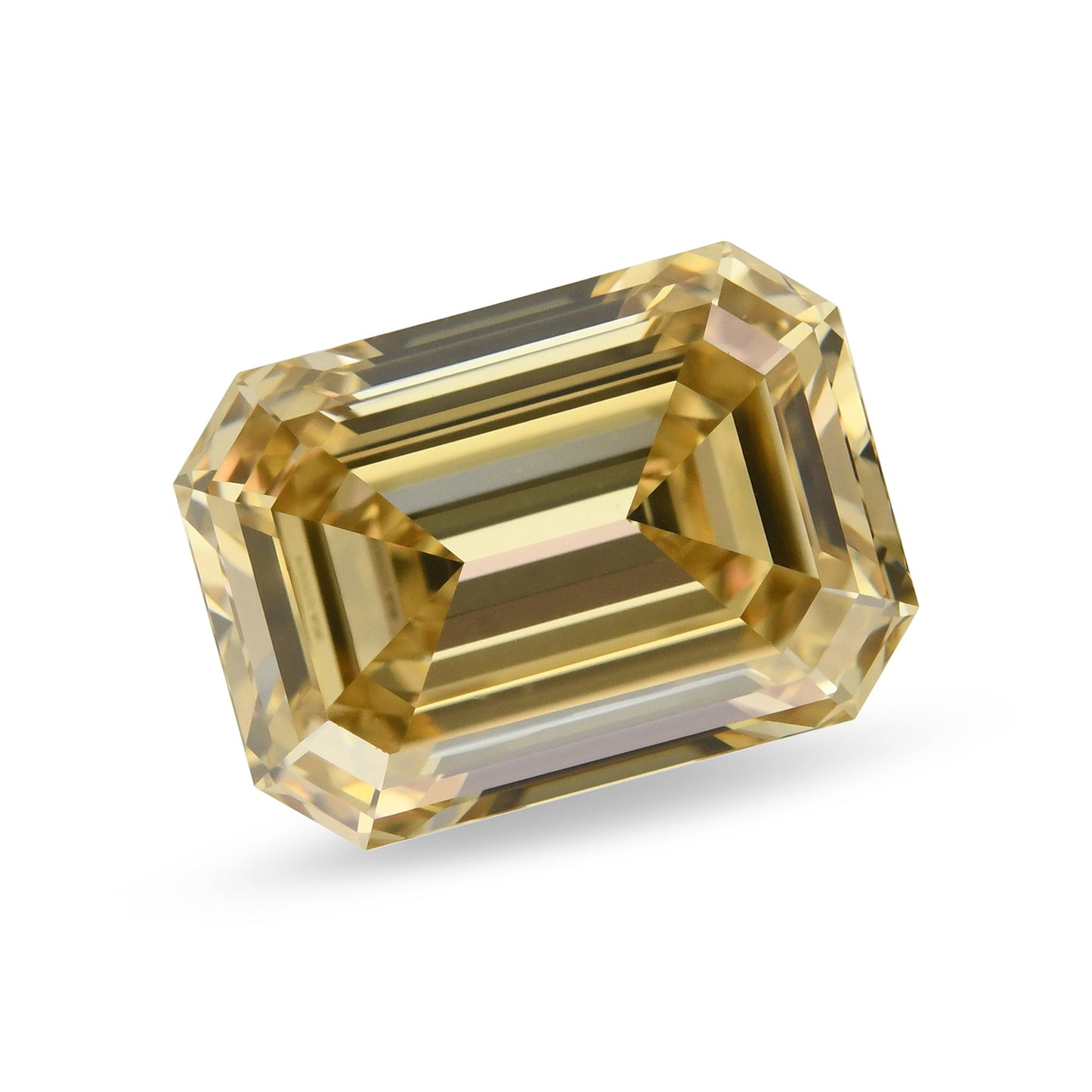 2,25 Karat Fancy Brown Yellow Emerald Diamond IF GIA