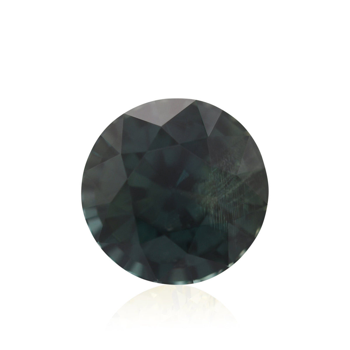 Runder Saphir | 2,26 ct | Grün | Ref. 718609