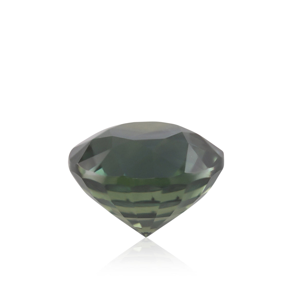 Runder Saphir | 2,26 ct | Grün | Ref. 718609