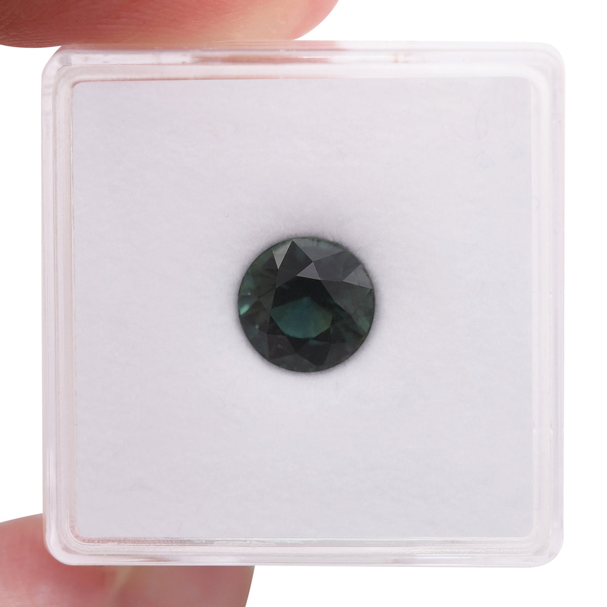 Runder Saphir | 2,26 ct | Grün | Ref. 718609