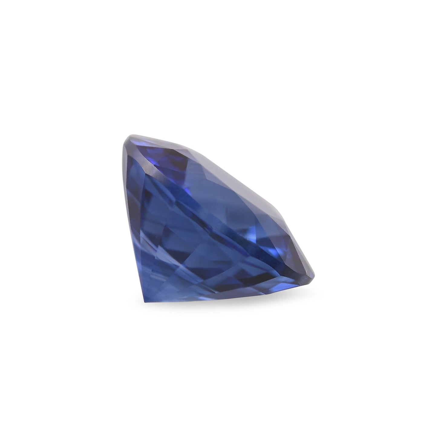 2,36 Karat blauer runder Saphir aus Sri Lanka