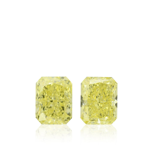 2,38 Karat Fancy Intense Yellow Radiant Diamanten VS2 GIA