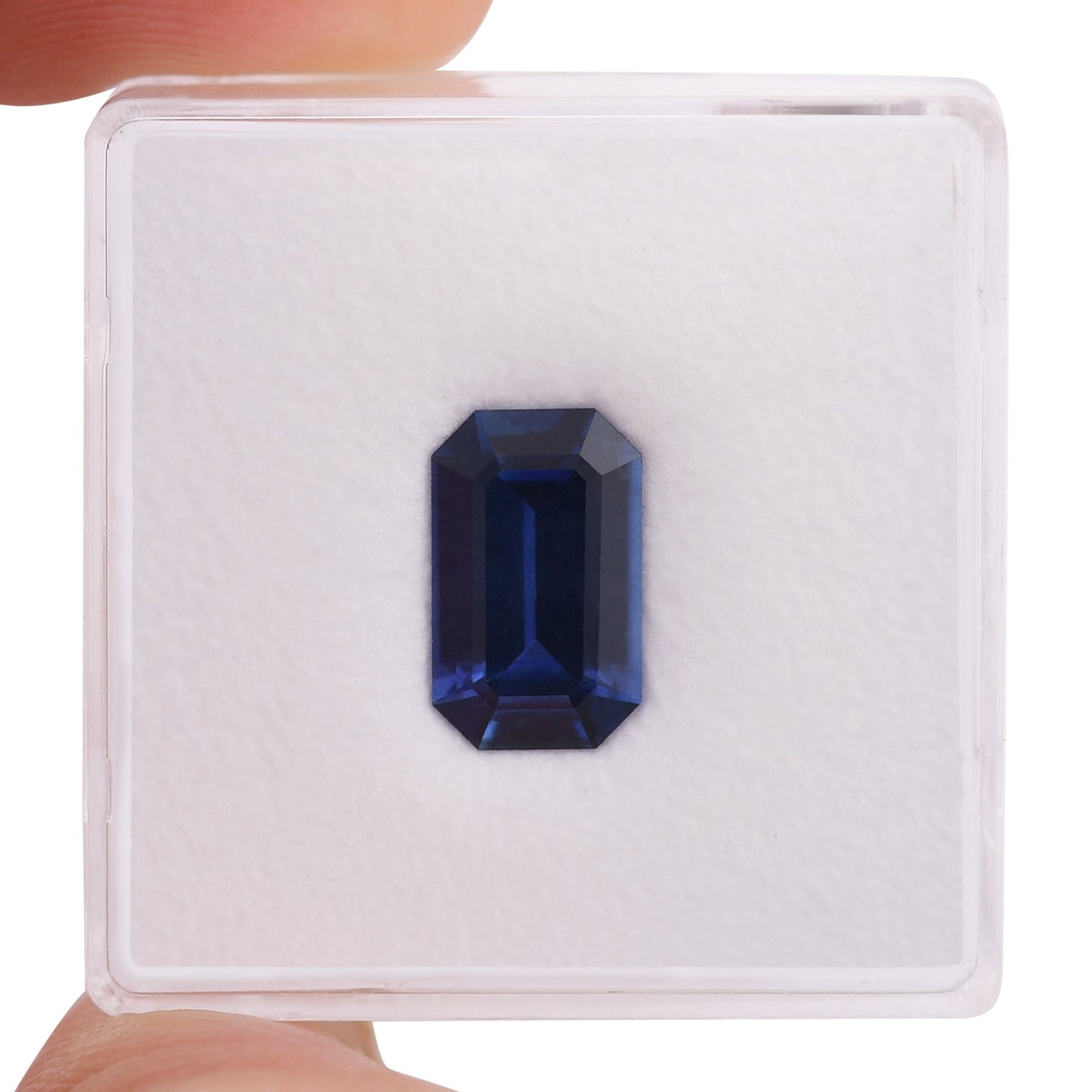 2,43 Karat blauer Smaragd-Saphir aus Sri Lanka