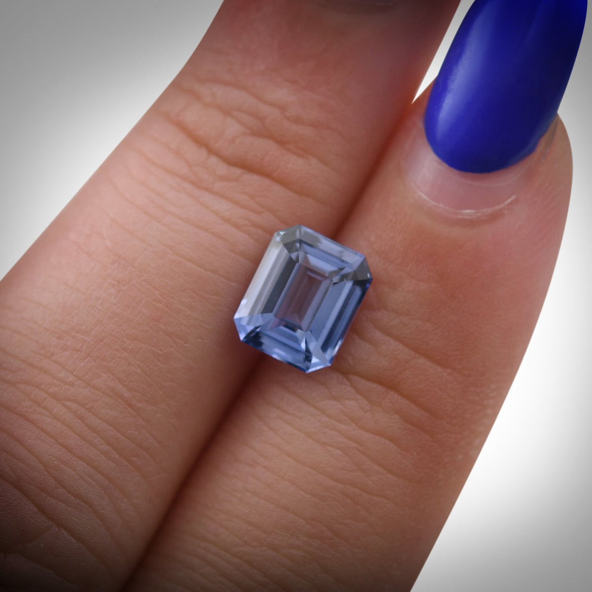 Emerald Sapphire | 2.45 ct | Blue | GIA | Ref 722683