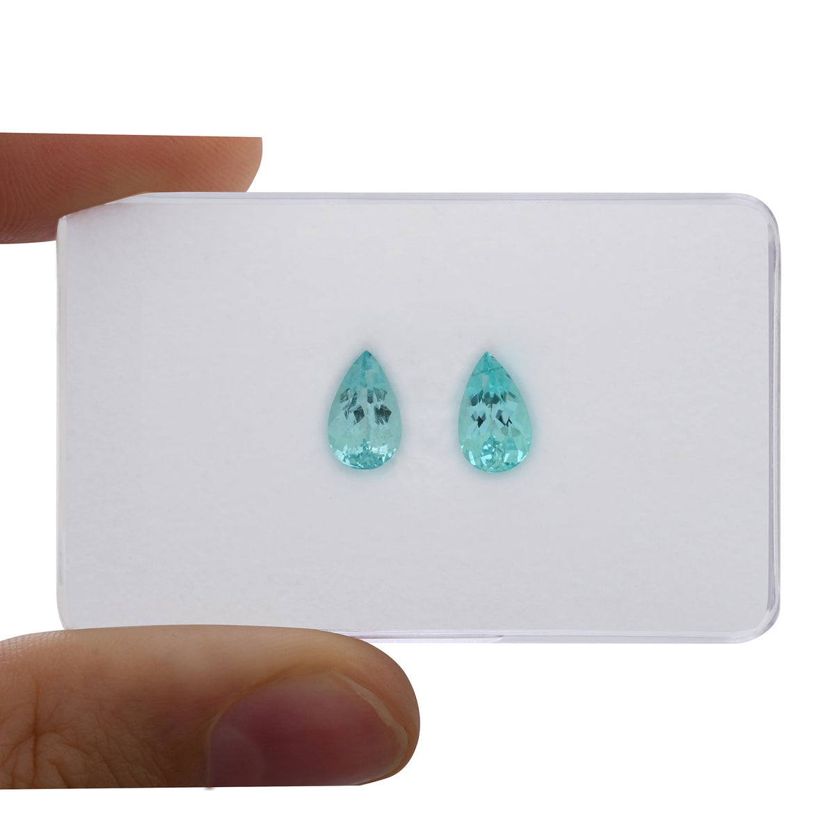 Birnenförmiger Turmalin | 2,5 ct | Blau | Ref. 720996