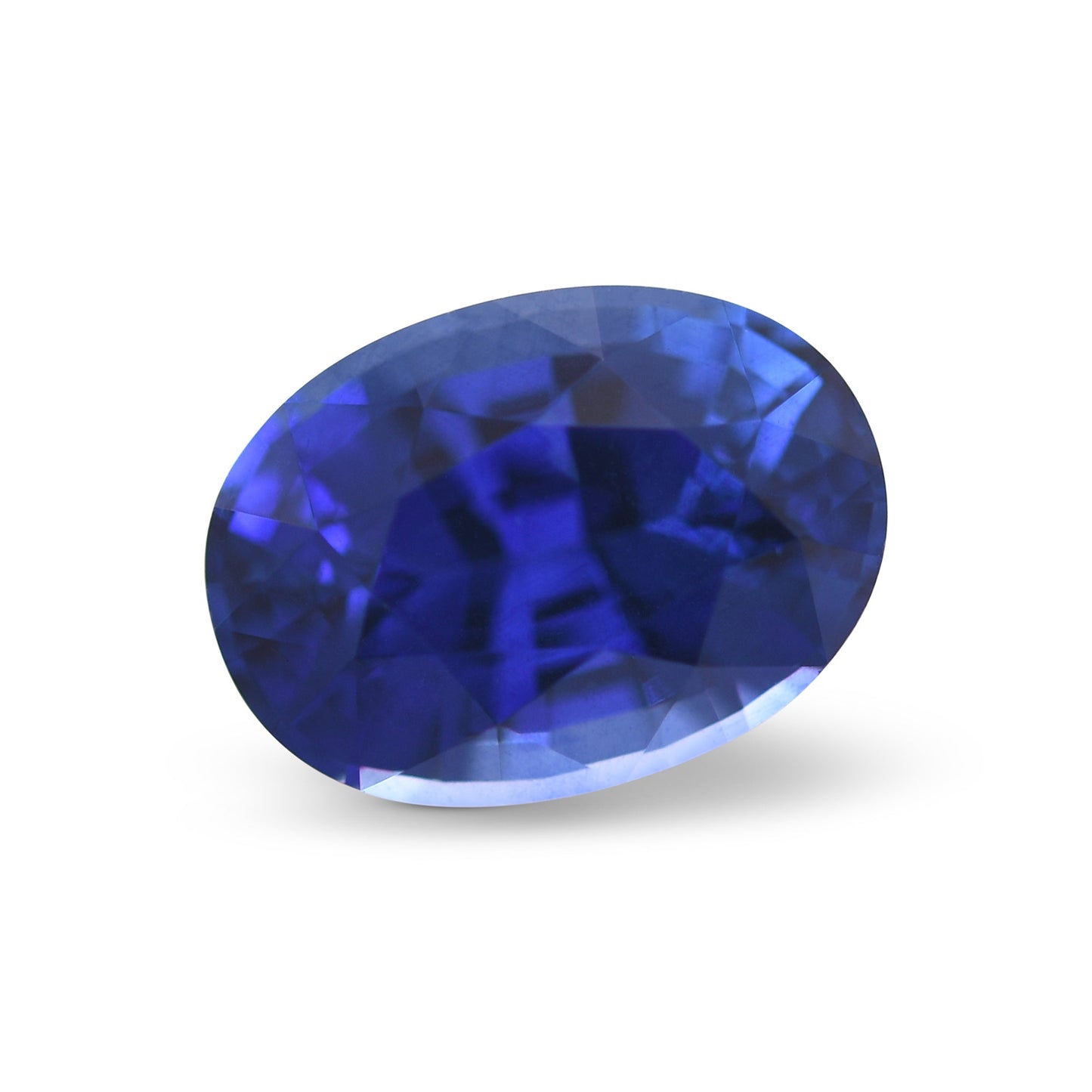 2,51 Karat blauer ovaler Saphir aus Sri Lanka