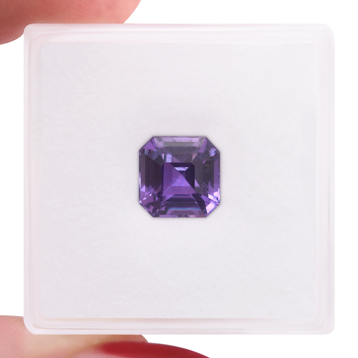 Smaragd-Saphir | 2,51 ct | Lila | Ref. 711573